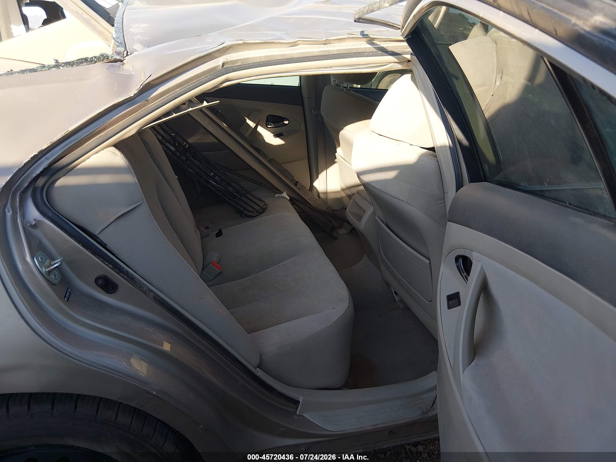 2007 Toyota Camry Le Tan vin: 4T1BE46K47U716442