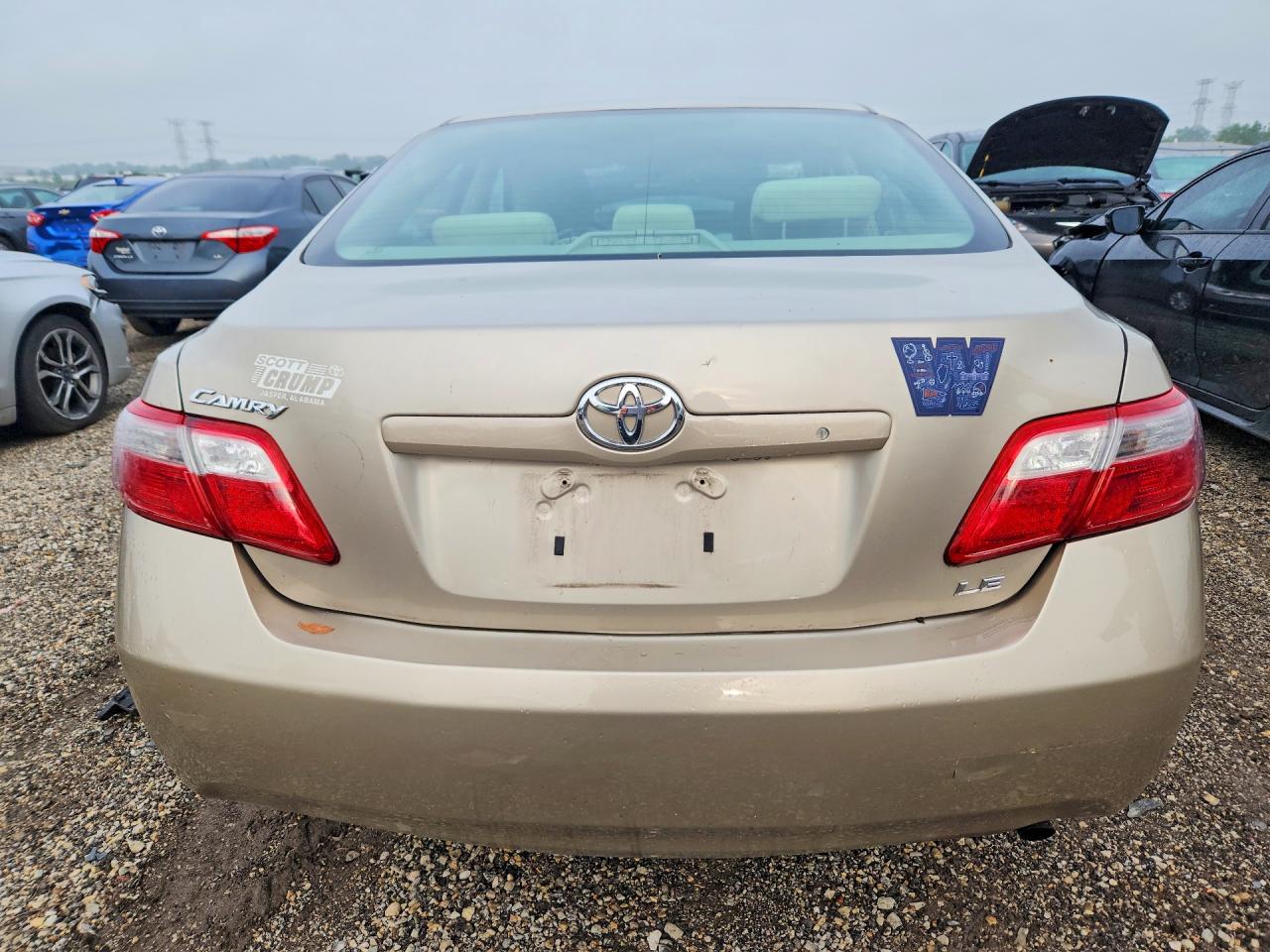 2007 Toyota Camry Le Beige vin: 4T1BE46K47U721754