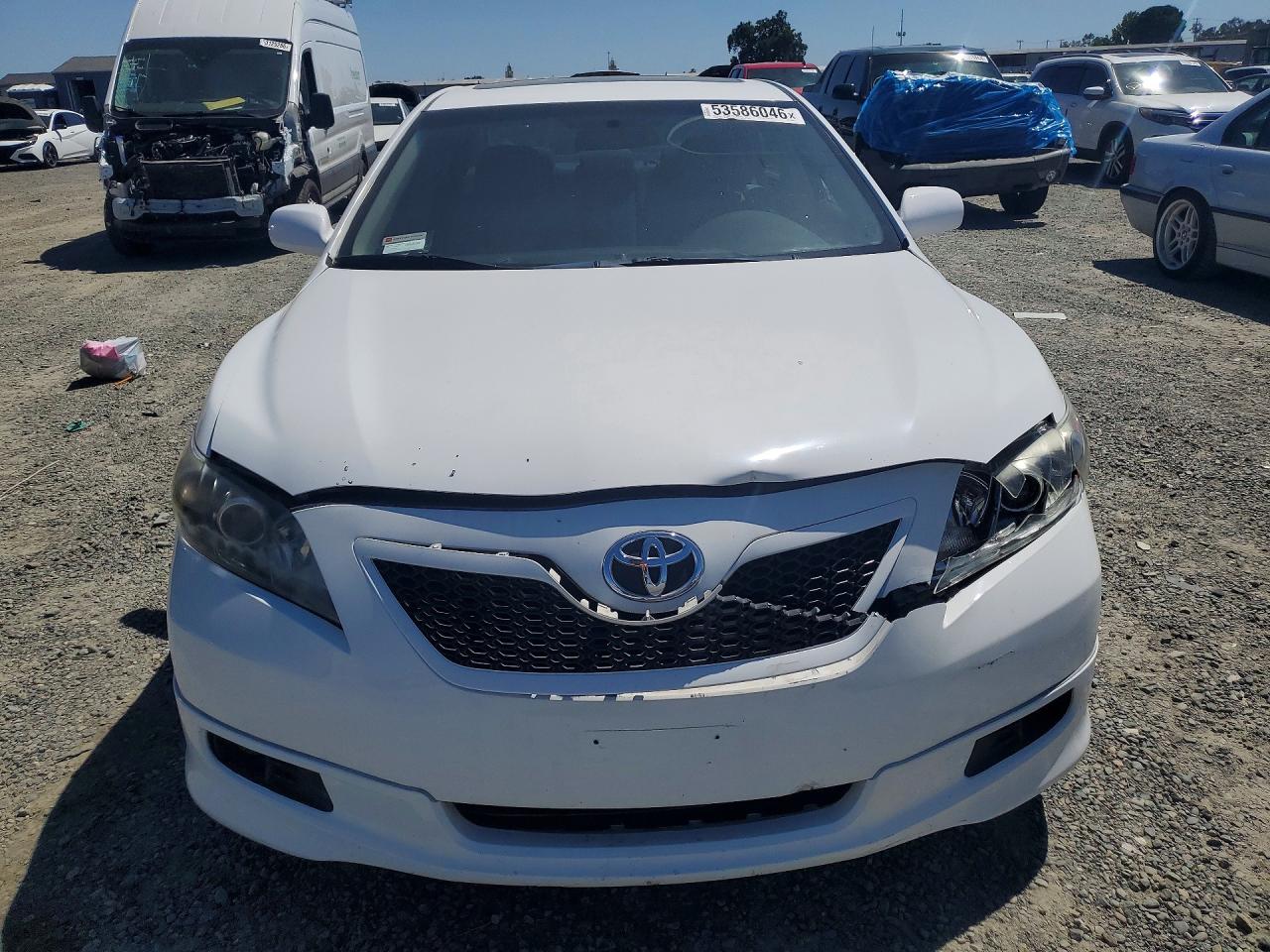 2007 Toyota Camry Se Белый vin: 4T1BE46K47U722483