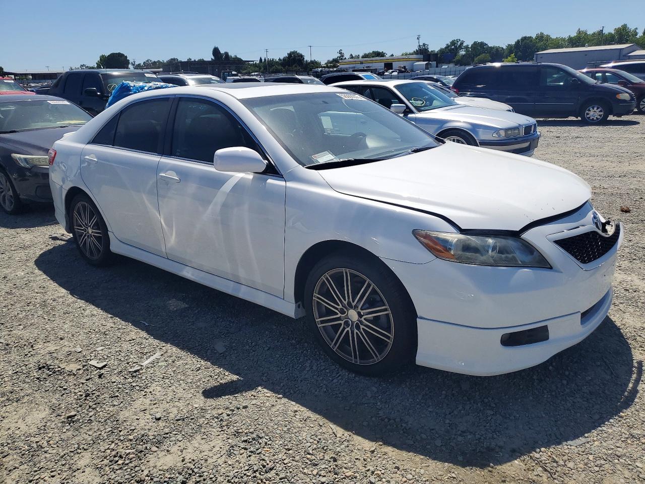 2007 Toyota Camry Se Белый vin: 4T1BE46K47U722483