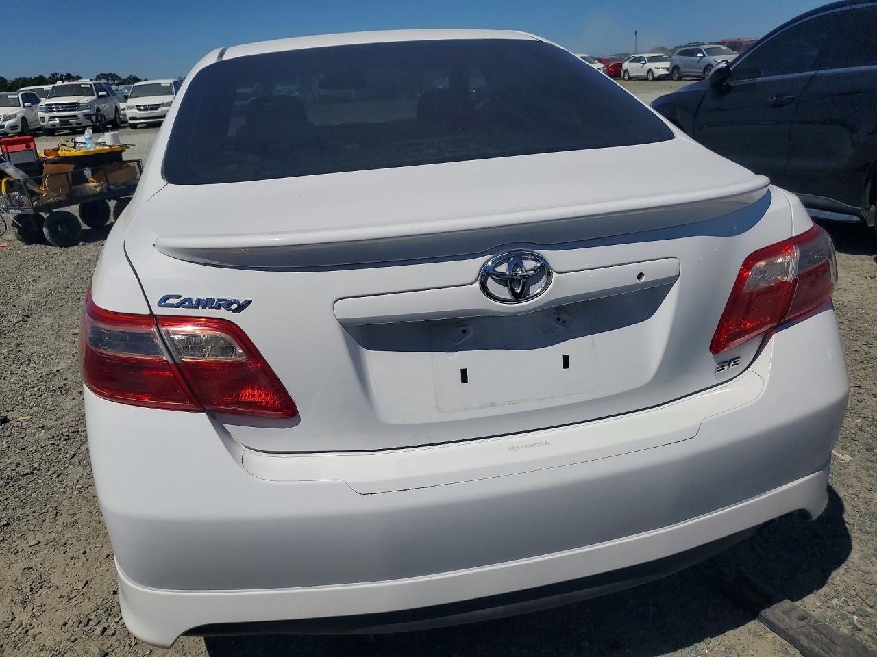 2007 Toyota Camry Se Белый vin: 4T1BE46K47U722483