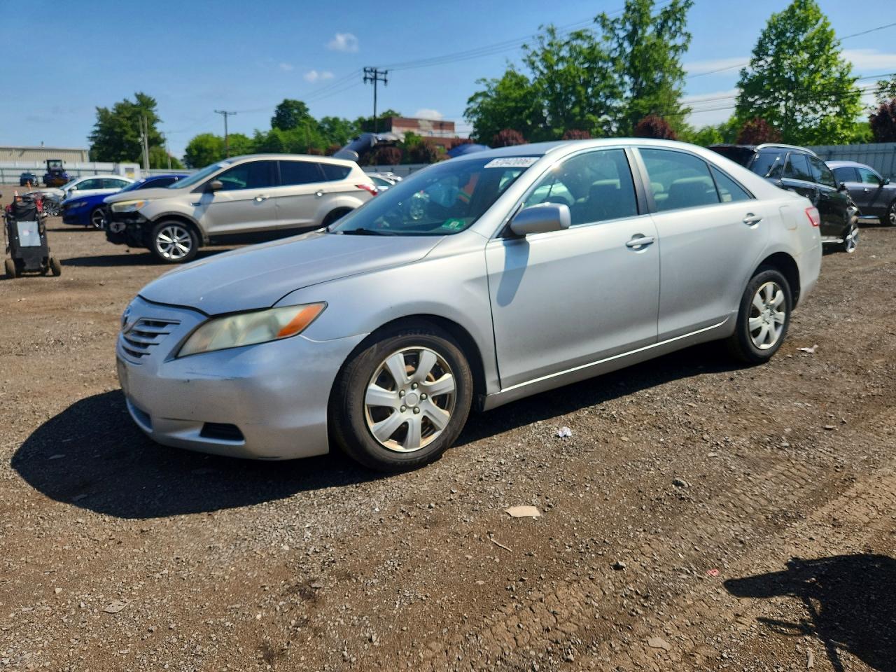 2008 Toyota Camry Le Silver vin: 4T1BE46K48U202267