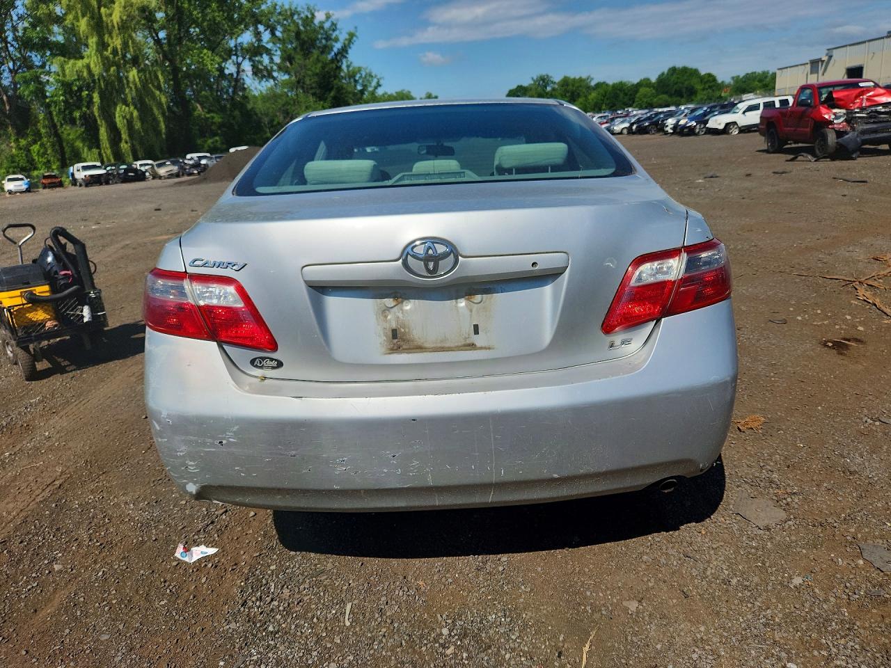 2008 Toyota Camry Le Silver vin: 4T1BE46K48U202267