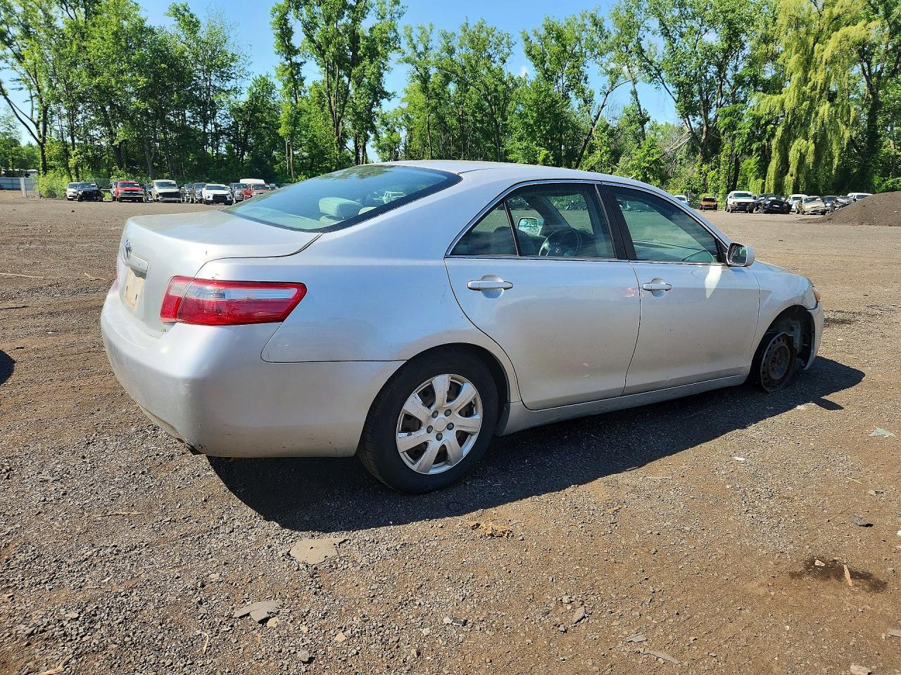2008 Toyota Camry Le Silver vin: 4T1BE46K48U202267