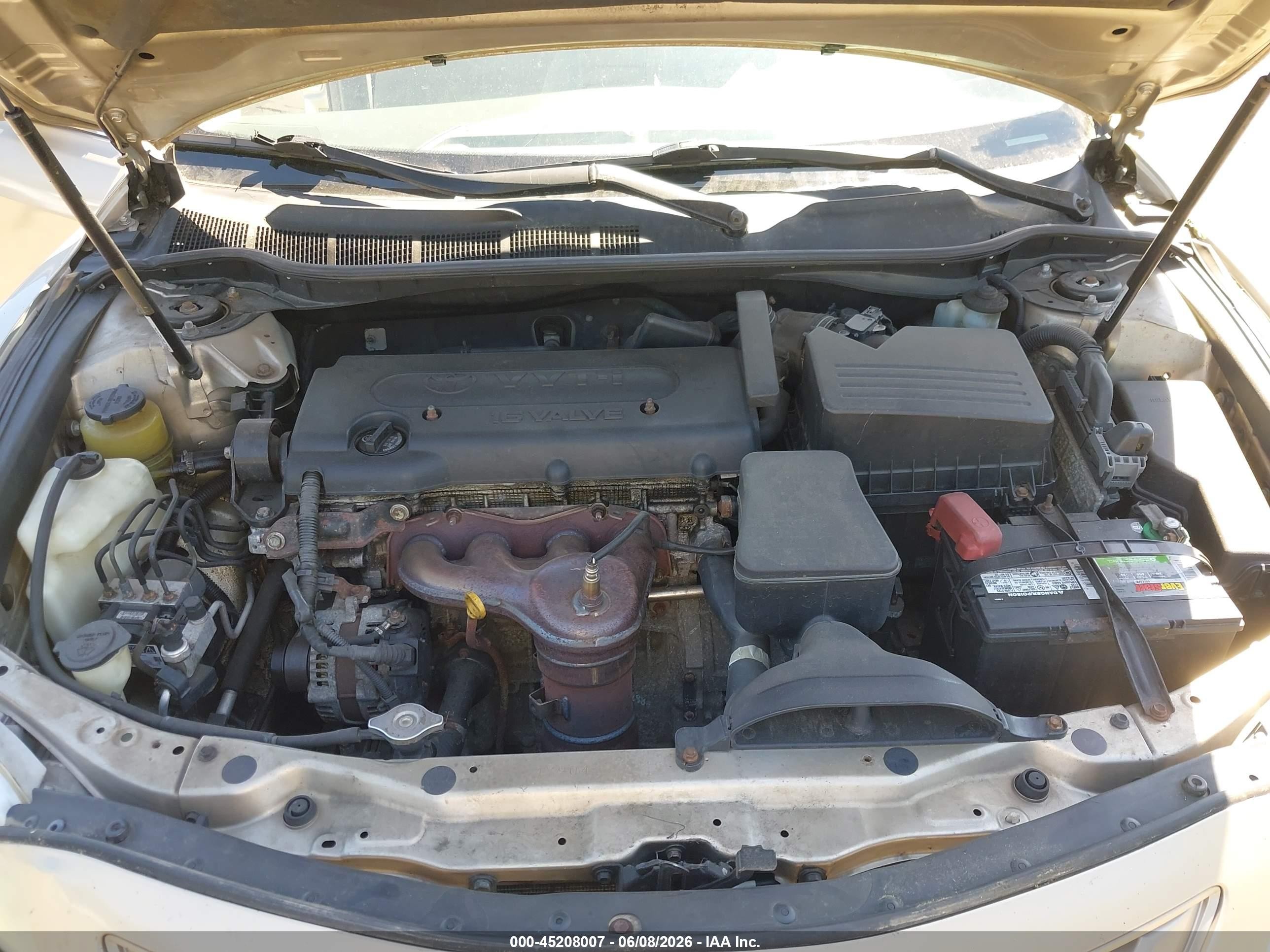 2008 Toyota Camry Le Champagne vin: 4T1BE46K48U208750
