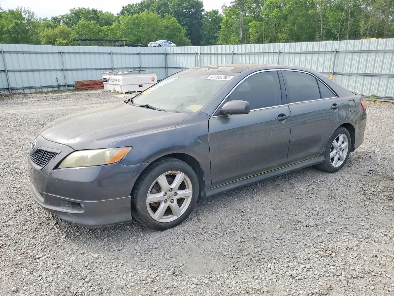 2008 Toyota Camry Se Gray vin: 4T1BE46K48U237732