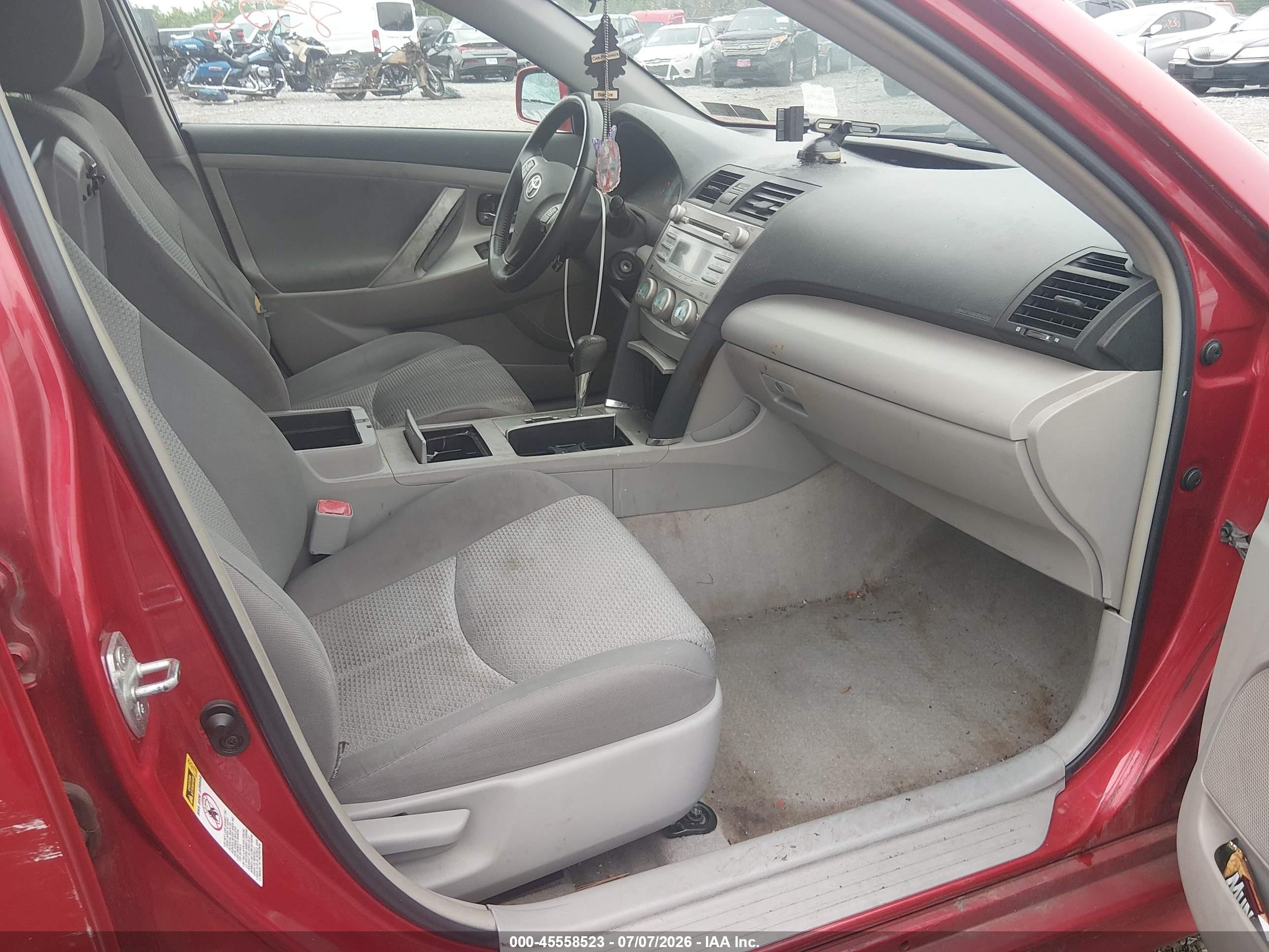 2008 Toyota Camry Se Red vin: 4T1BE46K48U245622