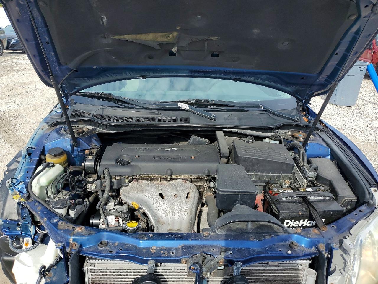 2008 Toyota Camry Le Blue vin: 4T1BE46K48U259598