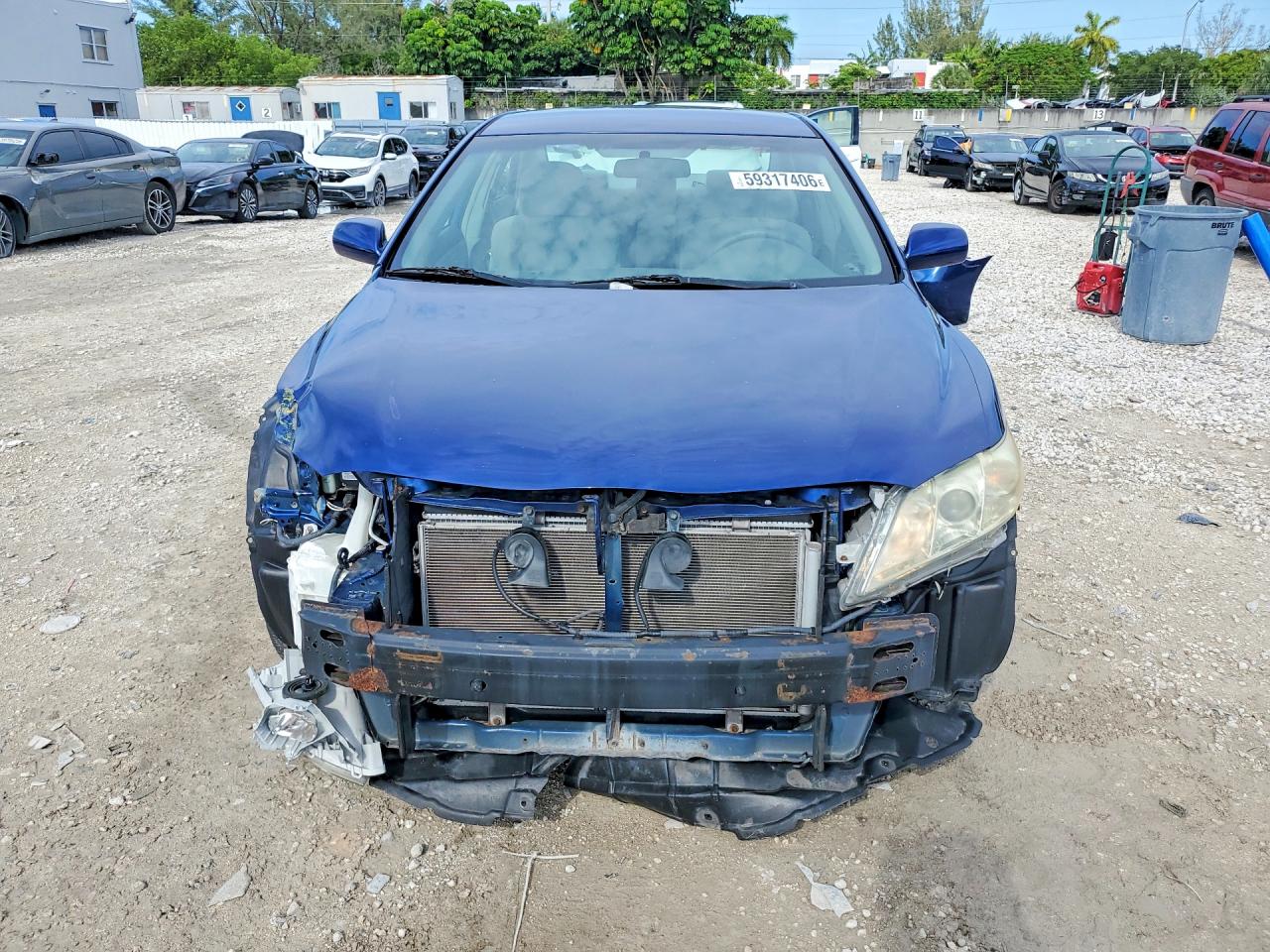 2008 Toyota Camry Le Blue vin: 4T1BE46K48U259598