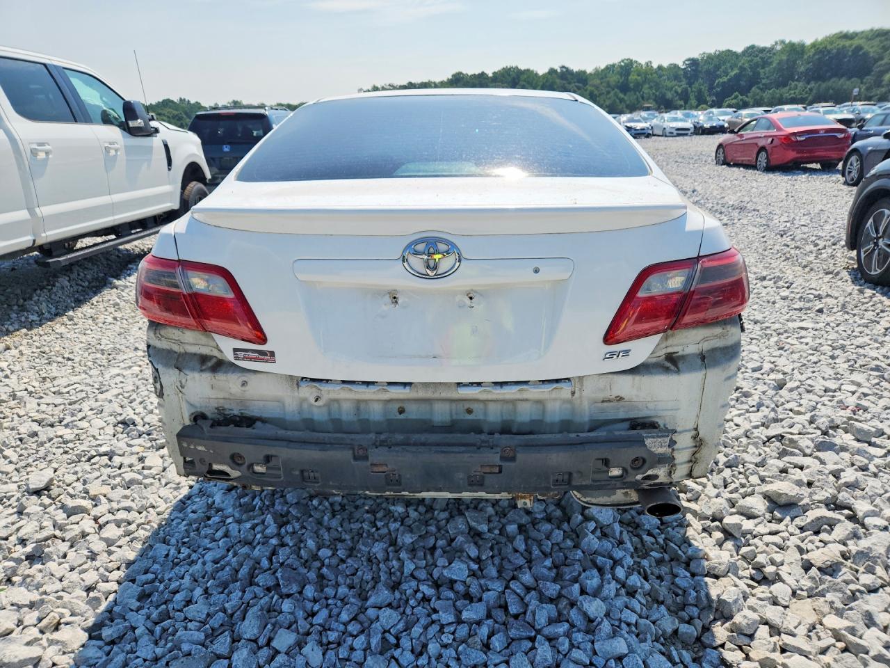 2008 Toyota Camry Se White vin: 4T1BE46K48U742475