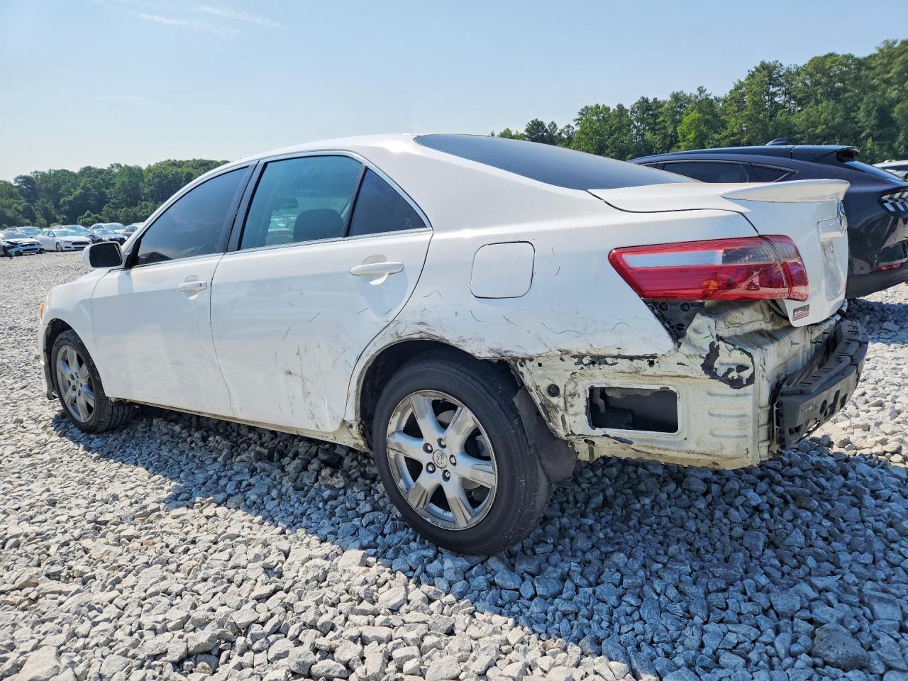 2008 Toyota Camry Se White vin: 4T1BE46K48U742475