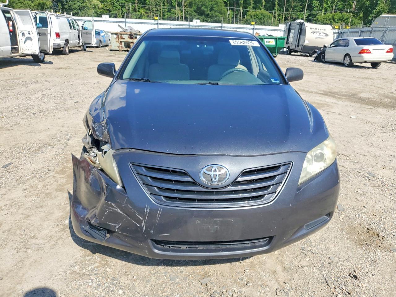 2008 Toyota Camry Le Gray vin: 4T1BE46K48U752763