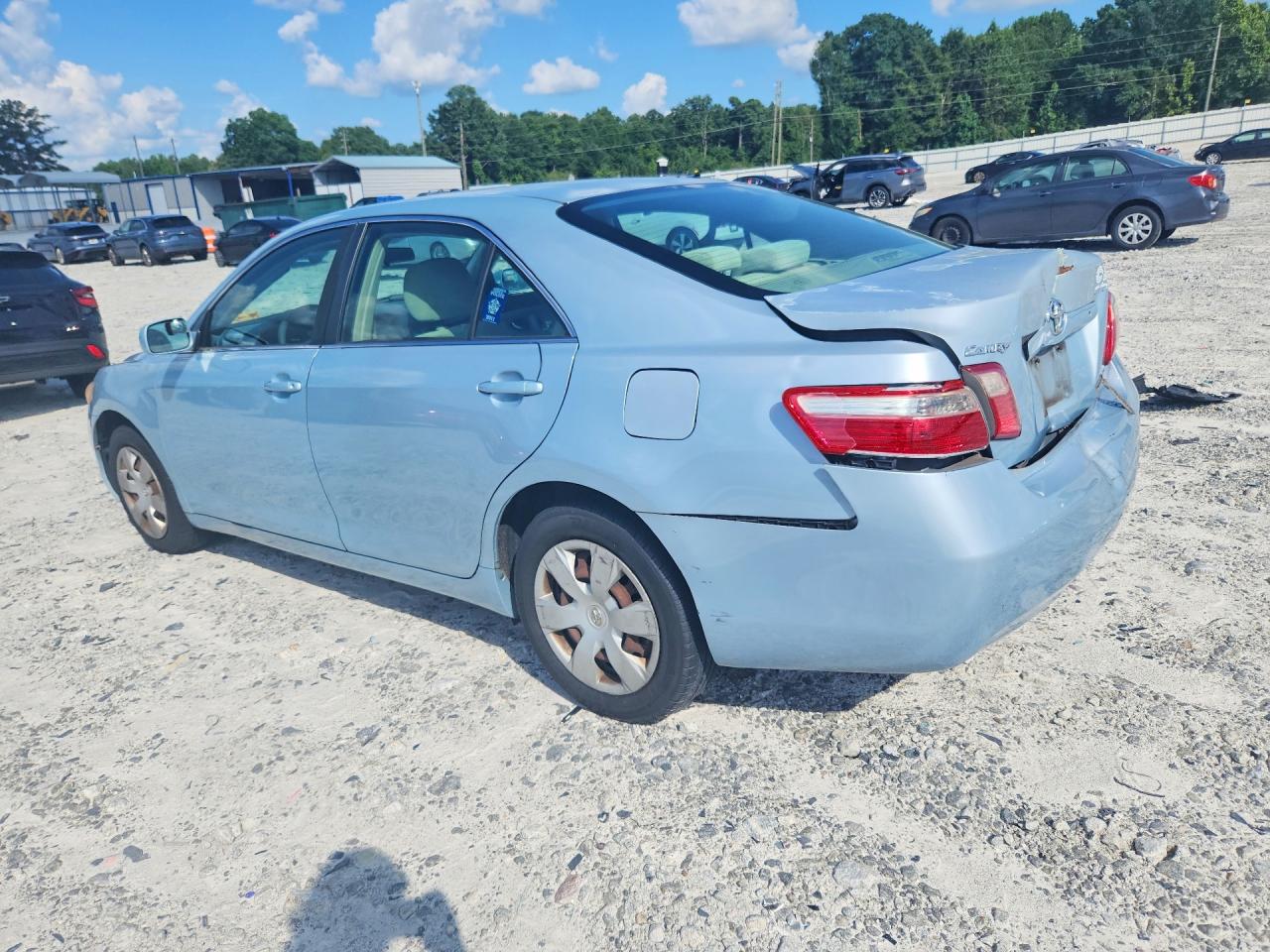 2008 Toyota Camry Le Blue vin: 4T1BE46K48U753380
