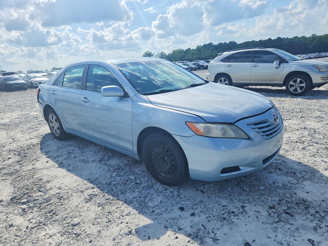 2008 Toyota Camry Le Blue vin: 4T1BE46K48U753380
