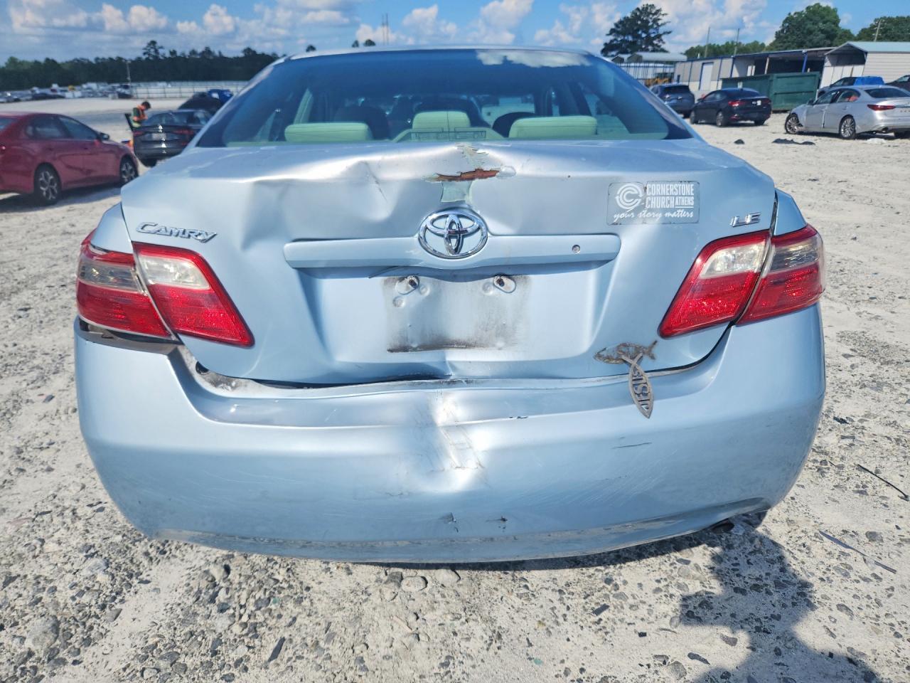 2008 Toyota Camry Le Blue vin: 4T1BE46K48U753380