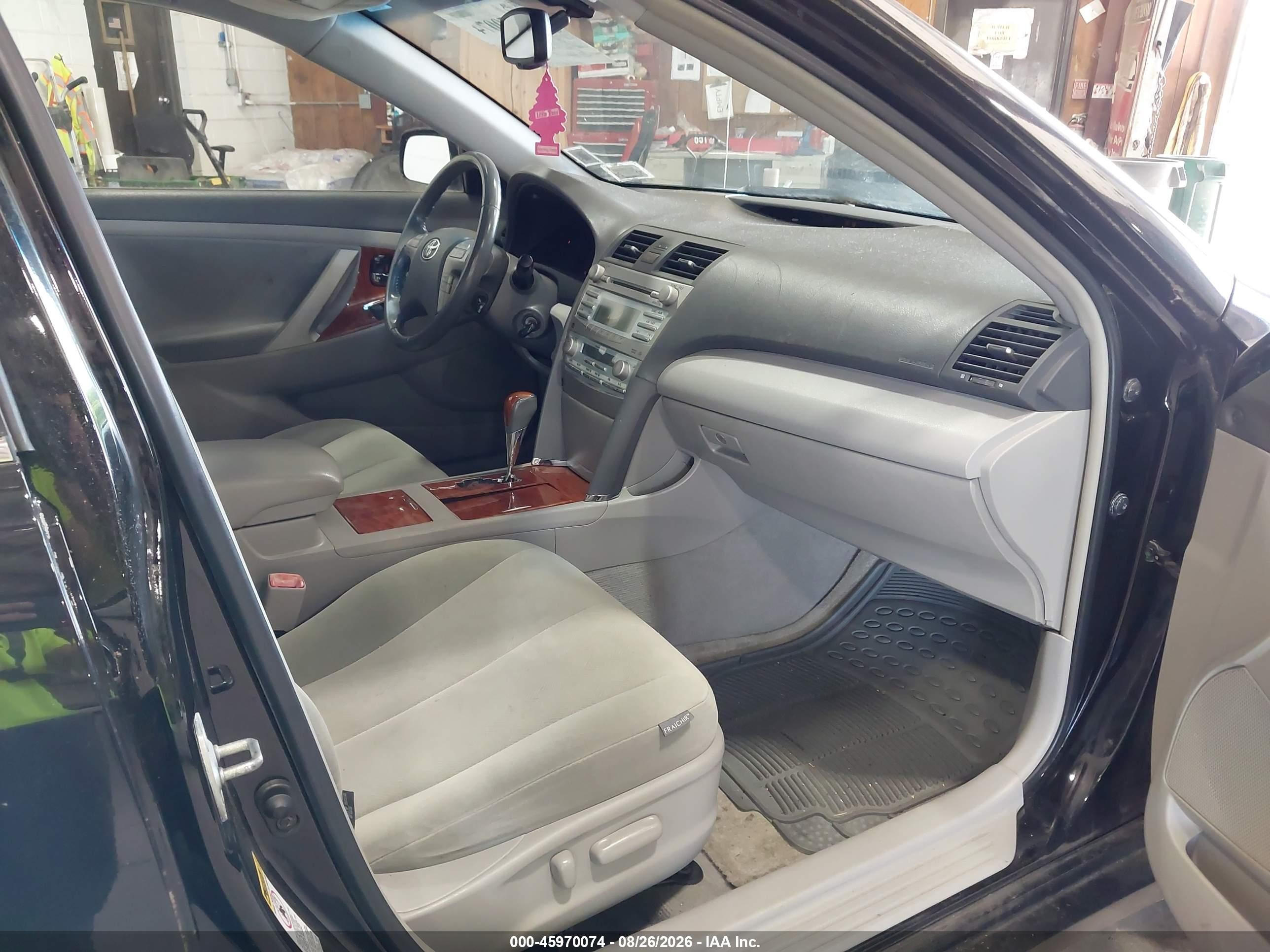2008 Toyota Camry Xle Black vin: 4T1BE46K48U773225