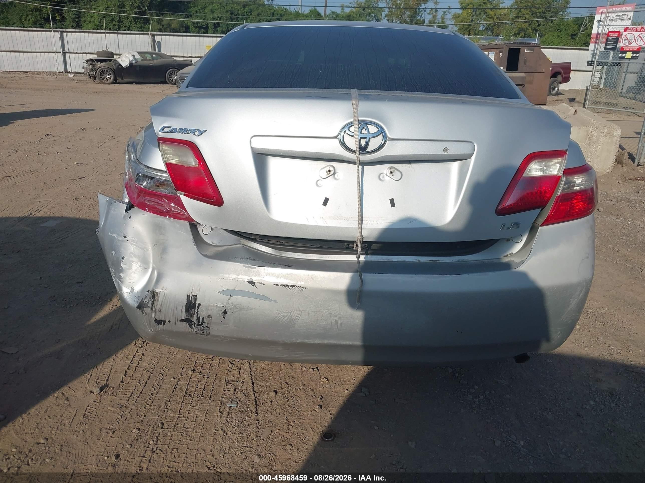 2009 Toyota Camry Le Silver vin: 4T1BE46K49U268724