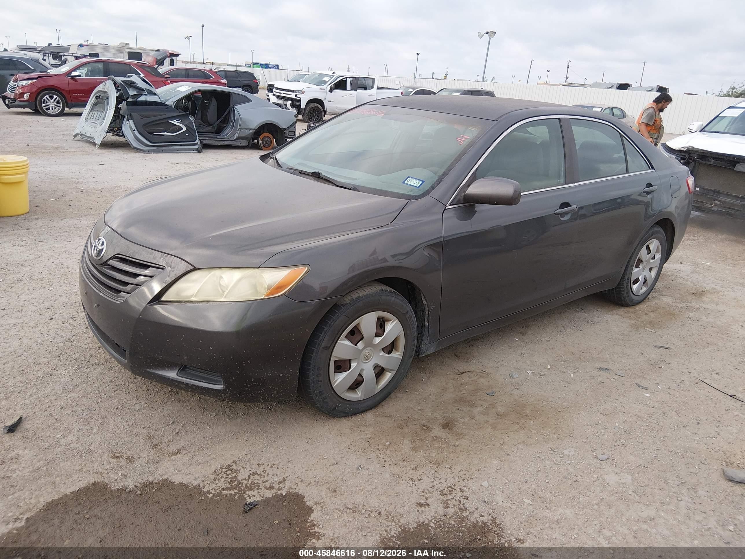 2009 Toyota Camry Le Gray vin: 4T1BE46K49U269761