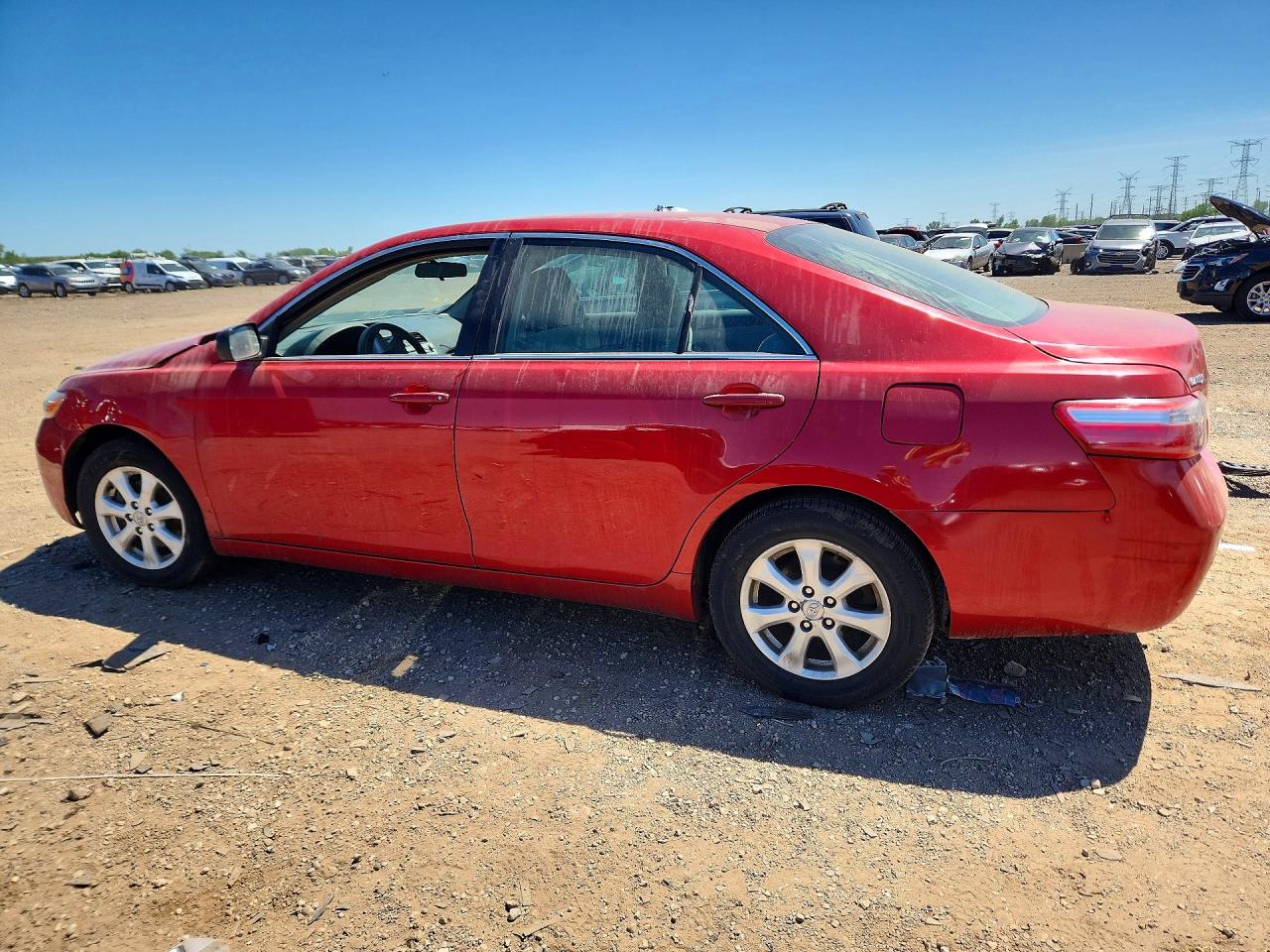2009 Toyota Camry Le Red vin: 4T1BE46K49U274927