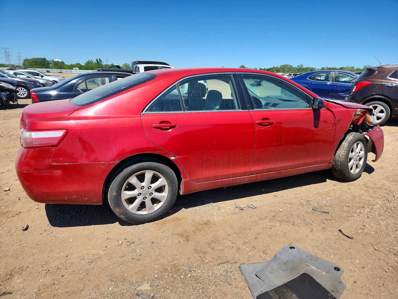 2009 Toyota Camry Le Red vin: 4T1BE46K49U274927