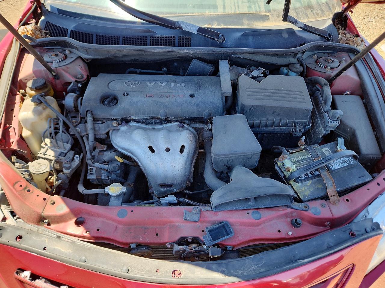 2009 Toyota Camry Le Red vin: 4T1BE46K49U274927