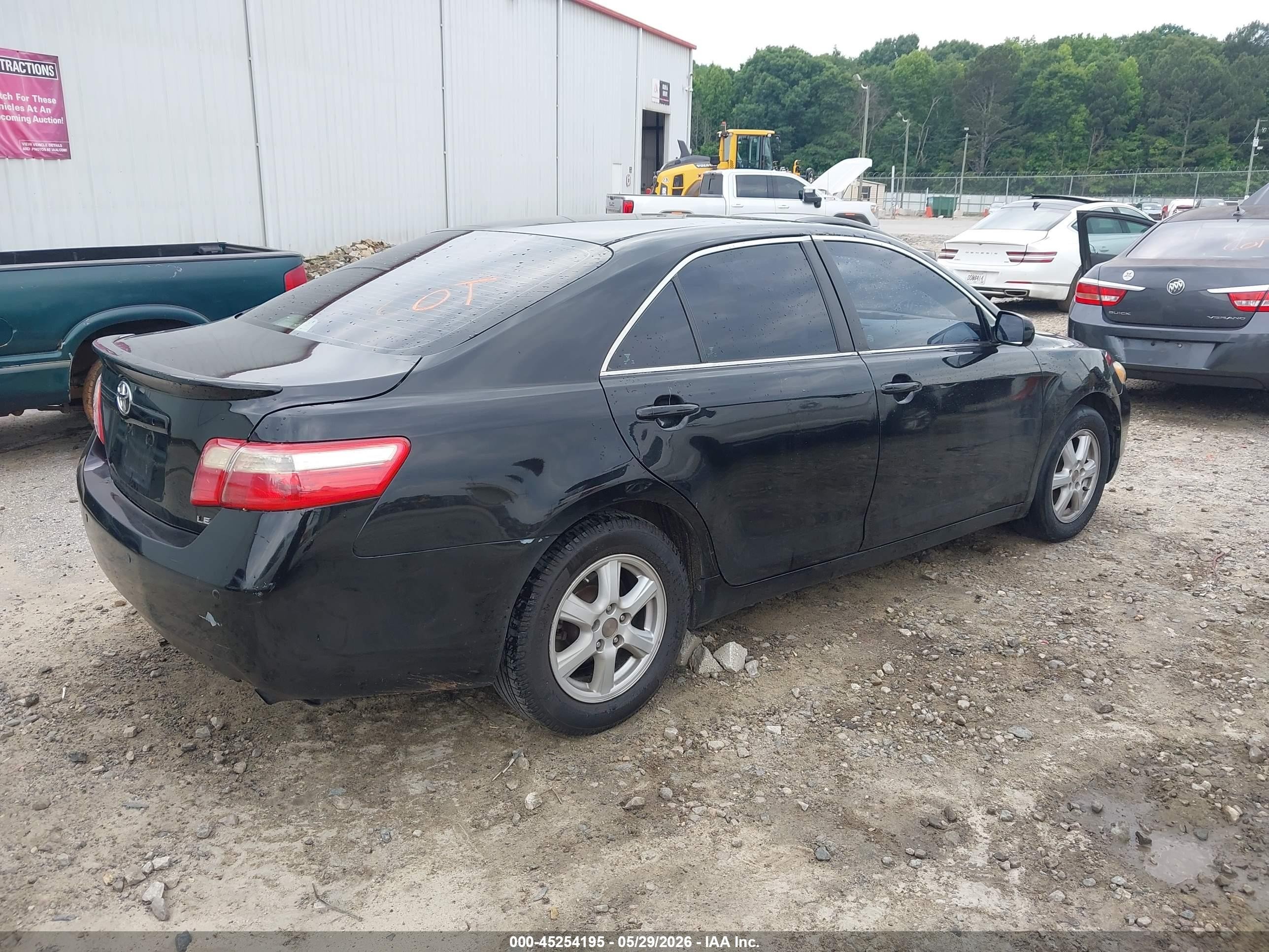 2009 Toyota Camry Le Black vin: 4T1BE46K49U279822