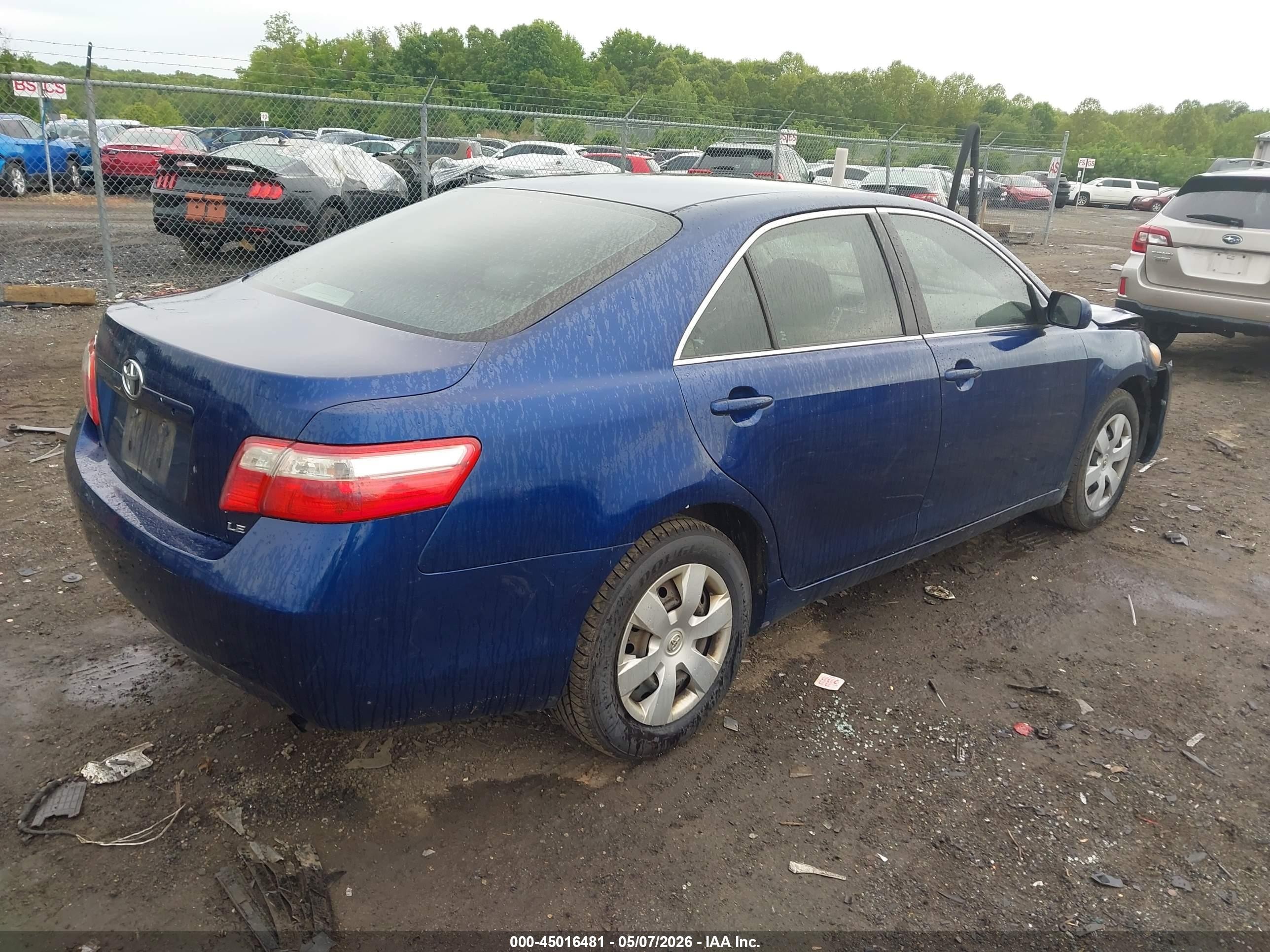 2009 Toyota Camry Le Navy vin: 4T1BE46K49U289914