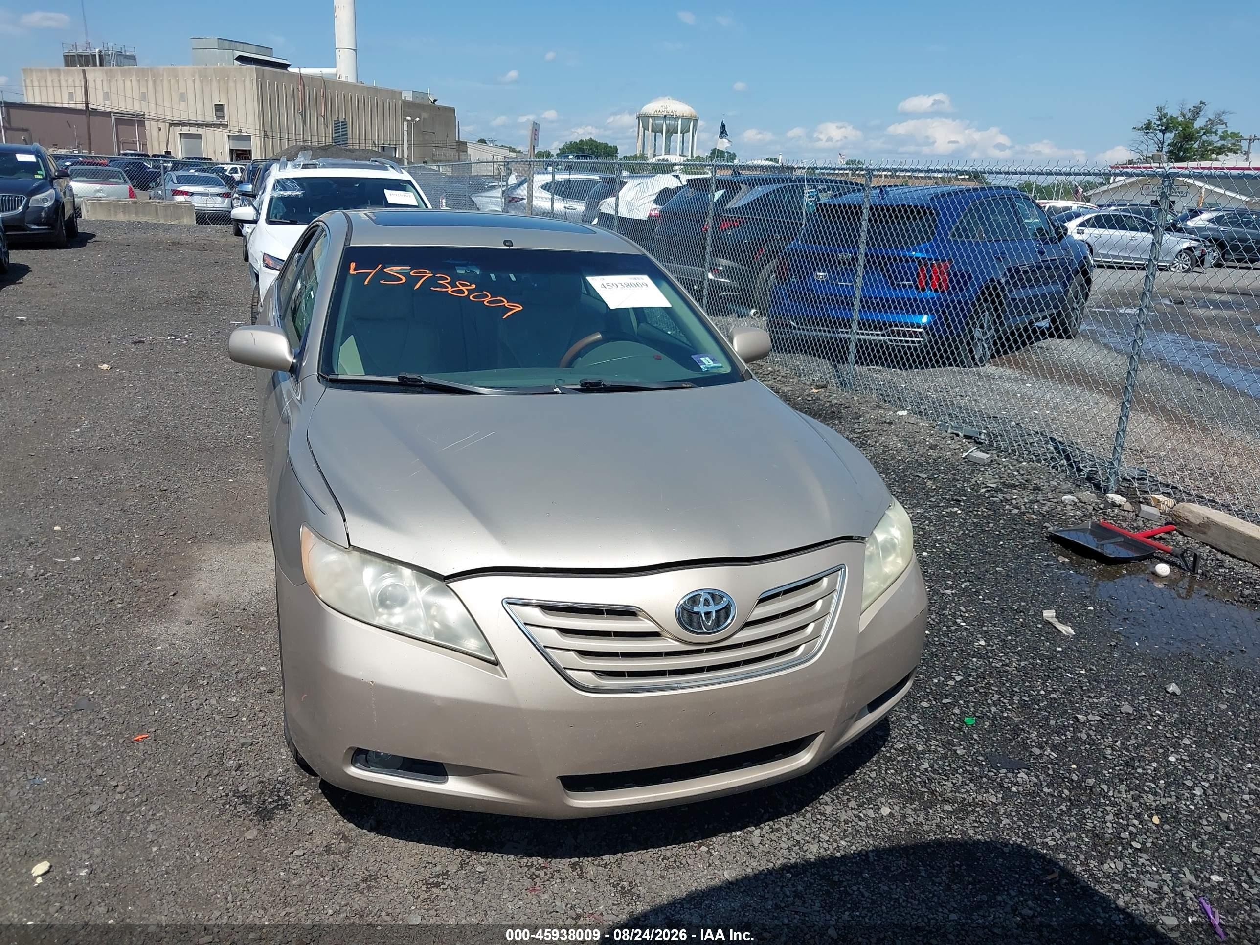 2009 Toyota Camry Xle Бежевый vin: 4T1BE46K49U294417