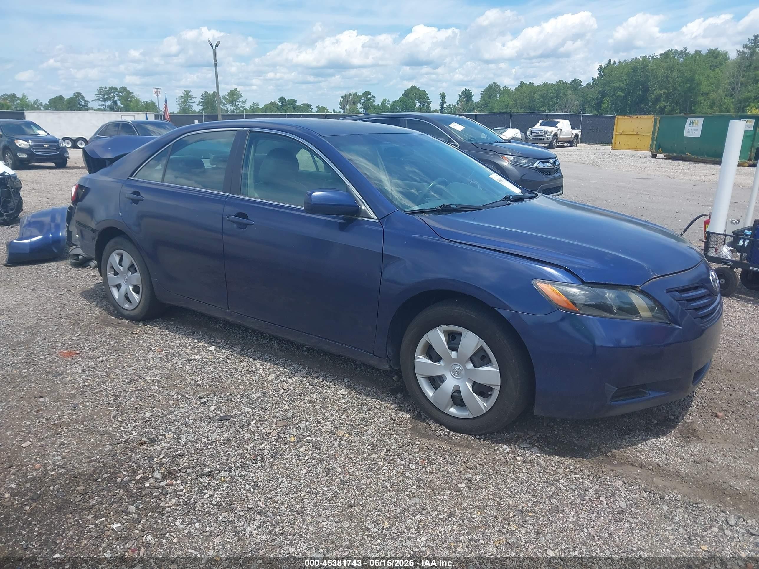 2009 Toyota Camry   Blue vin: 4T1BE46K49U295096