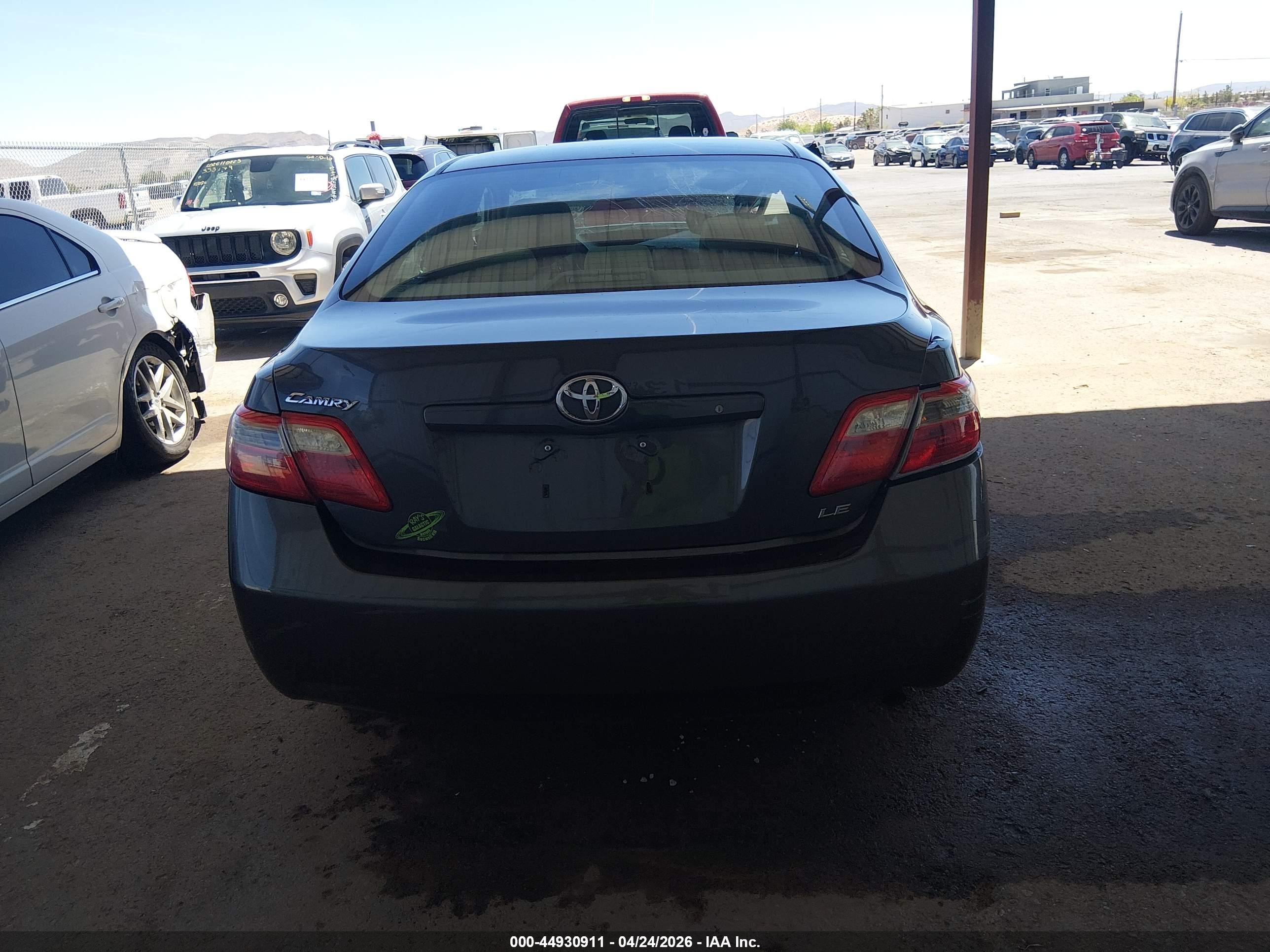 2009 Toyota Camry Le Gray vin: 4T1BE46K49U323379