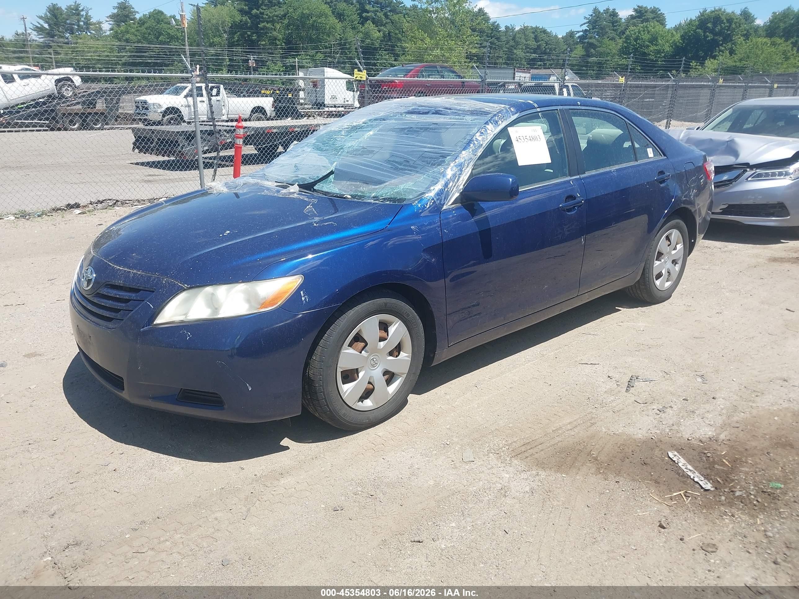 2009 Toyota Camry   Blue vin: 4T1BE46K49U327383