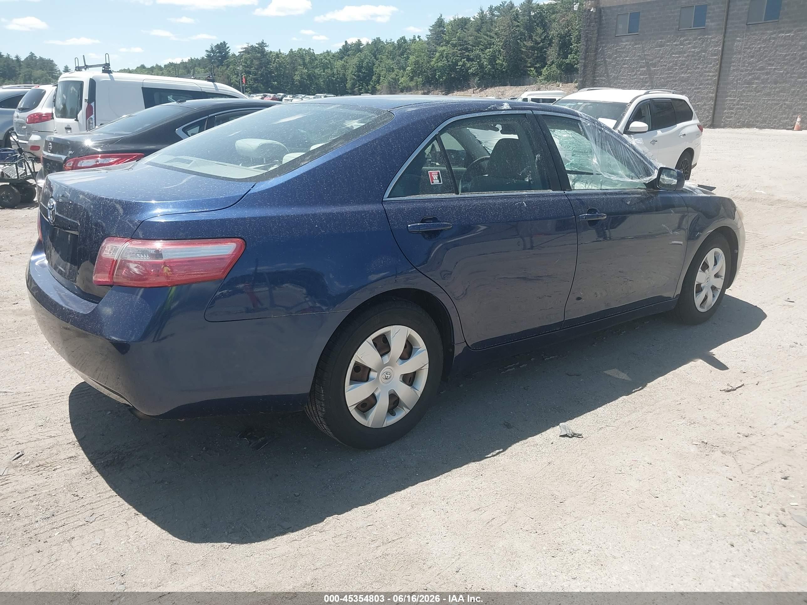 2009 Toyota Camry   Blue vin: 4T1BE46K49U327383