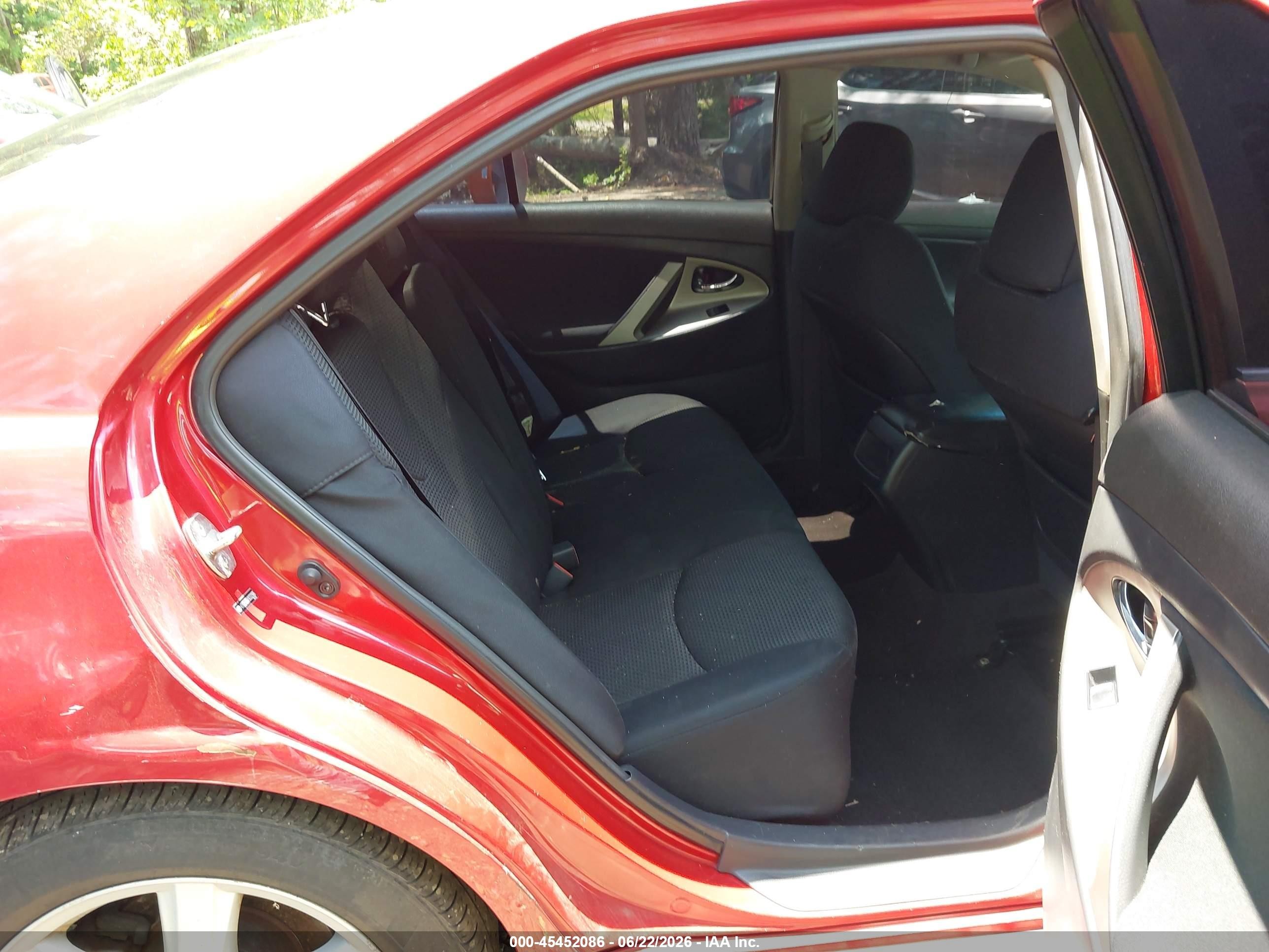 2009 Toyota Camry Se Red vin: 4T1BE46K49U332986