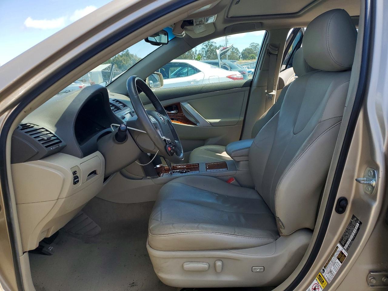 2009 Toyota Camry Xle Beige vin: 4T1BE46K49U344698