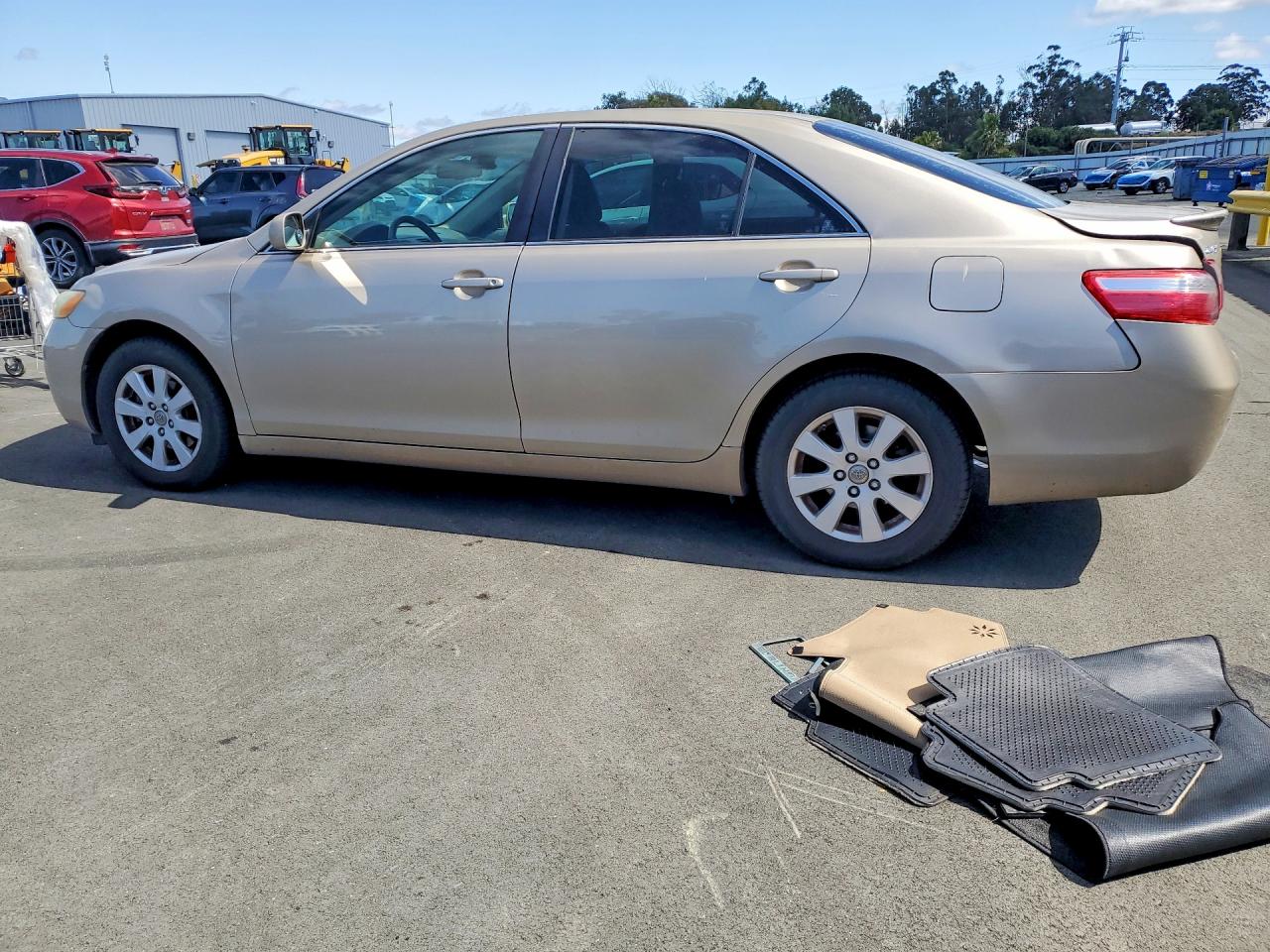 2009 Toyota Camry Xle Beige vin: 4T1BE46K49U344698