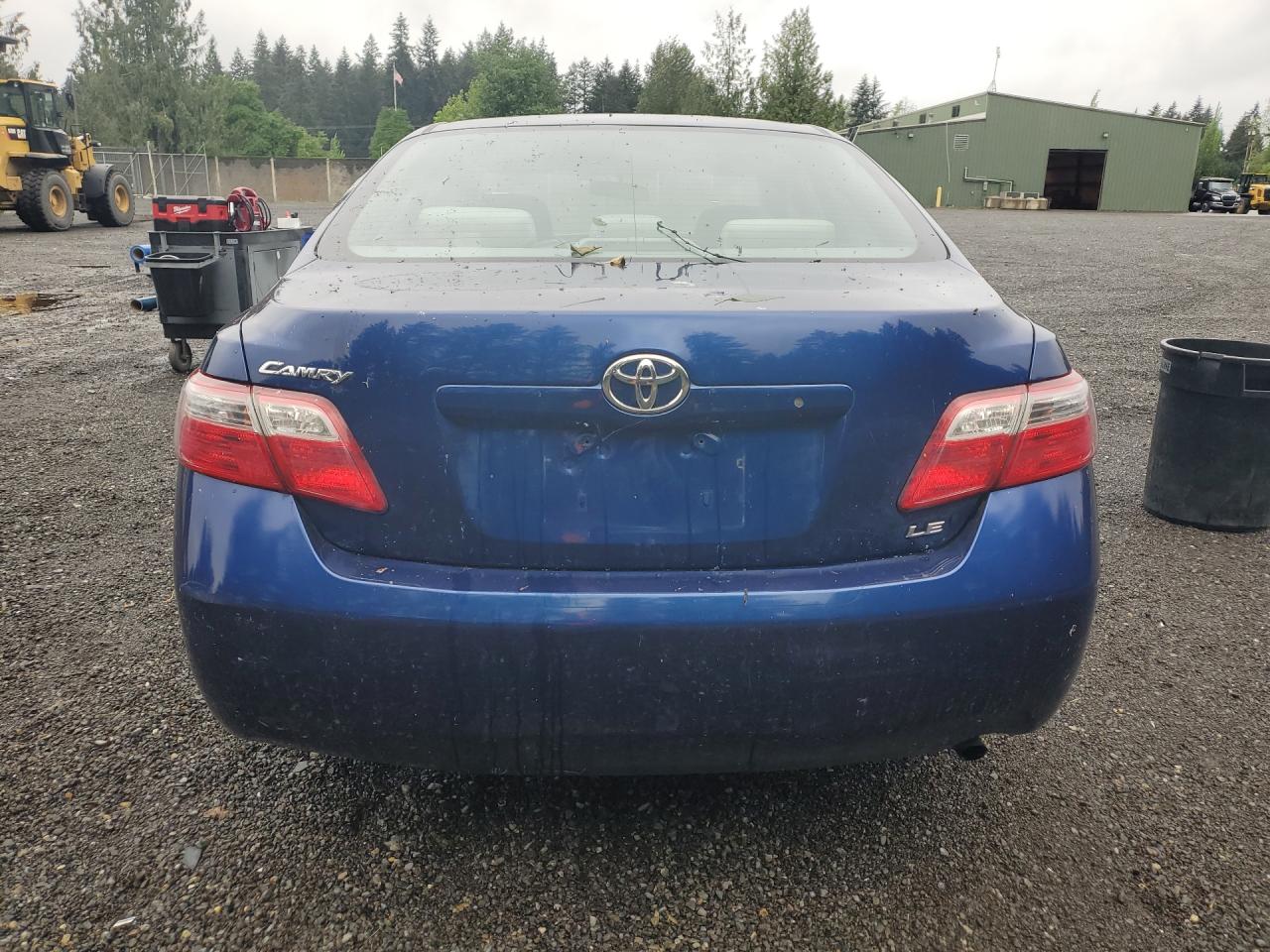 2009 Toyota Camry Le Blue vin: 4T1BE46K49U363980 Damage: Rear Bumper, Heavy Scratch, 1 To 2 Inches