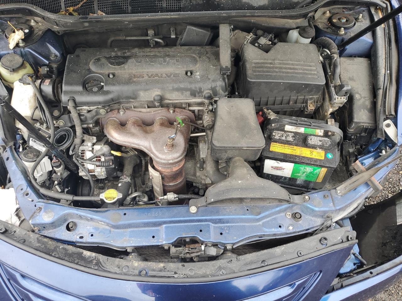 2009 Toyota Camry Le Blue vin: 4T1BE46K49U363980 Damage: Core Support, Broken, Replacement Required