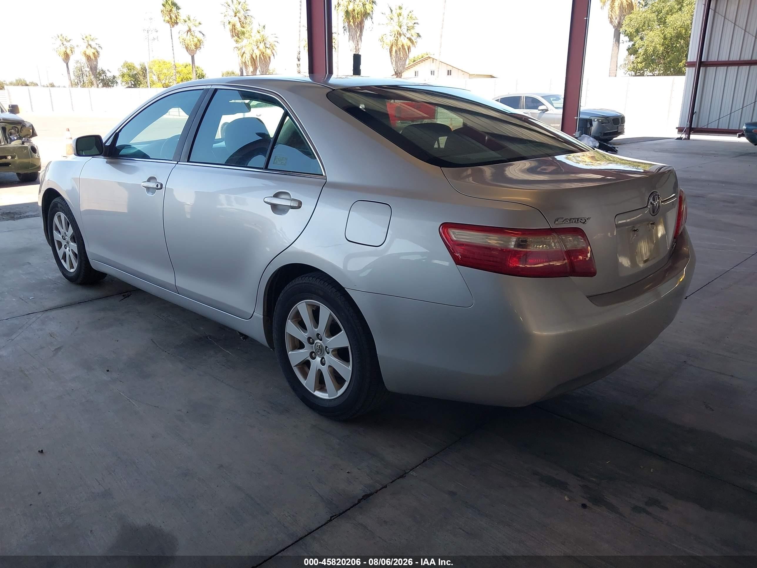2009 Toyota Camry Xle Silver vin: 4T1BE46K49U371156