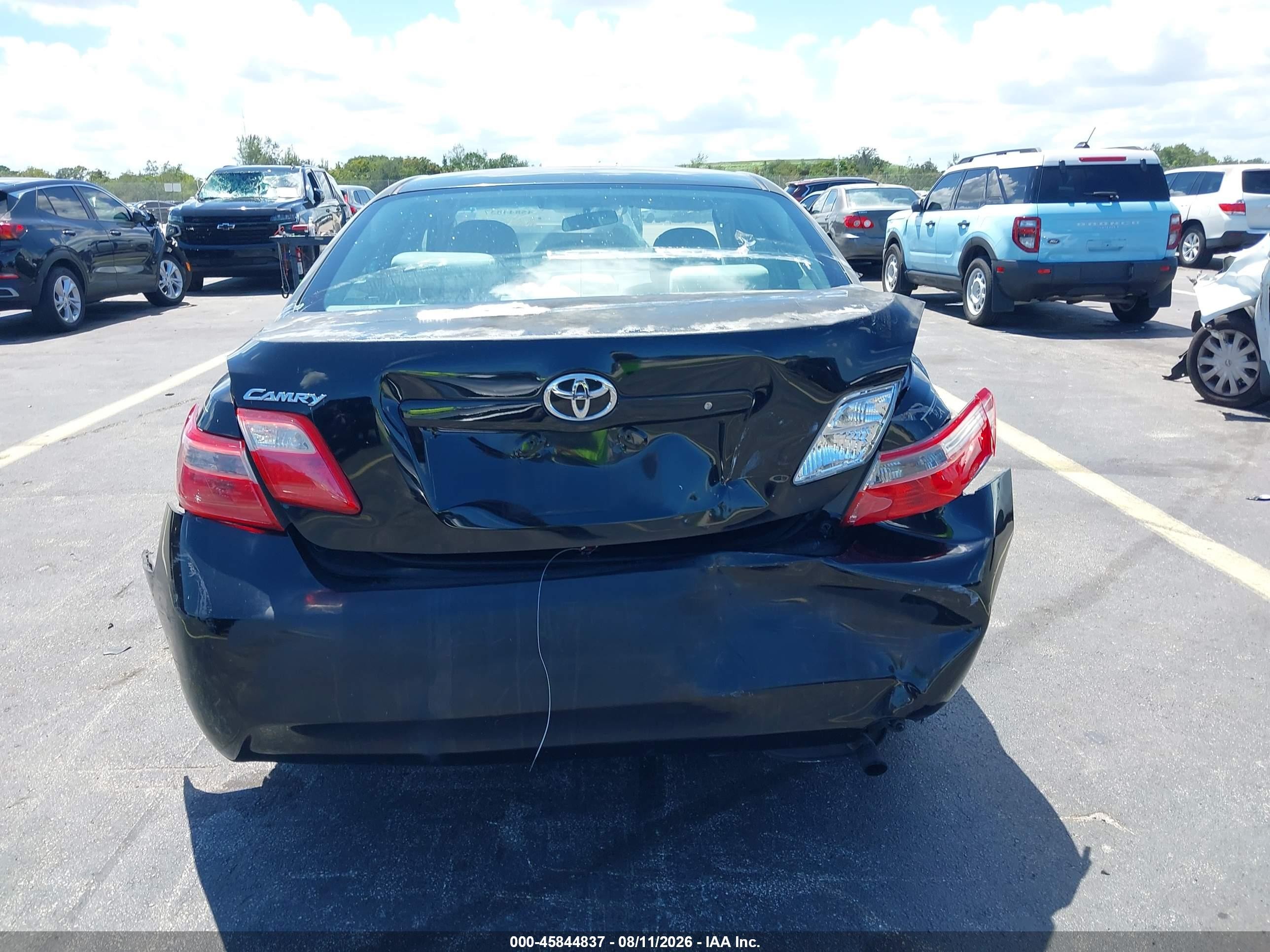 2009 Toyota Camry   Черный vin: 4T1BE46K49U380701