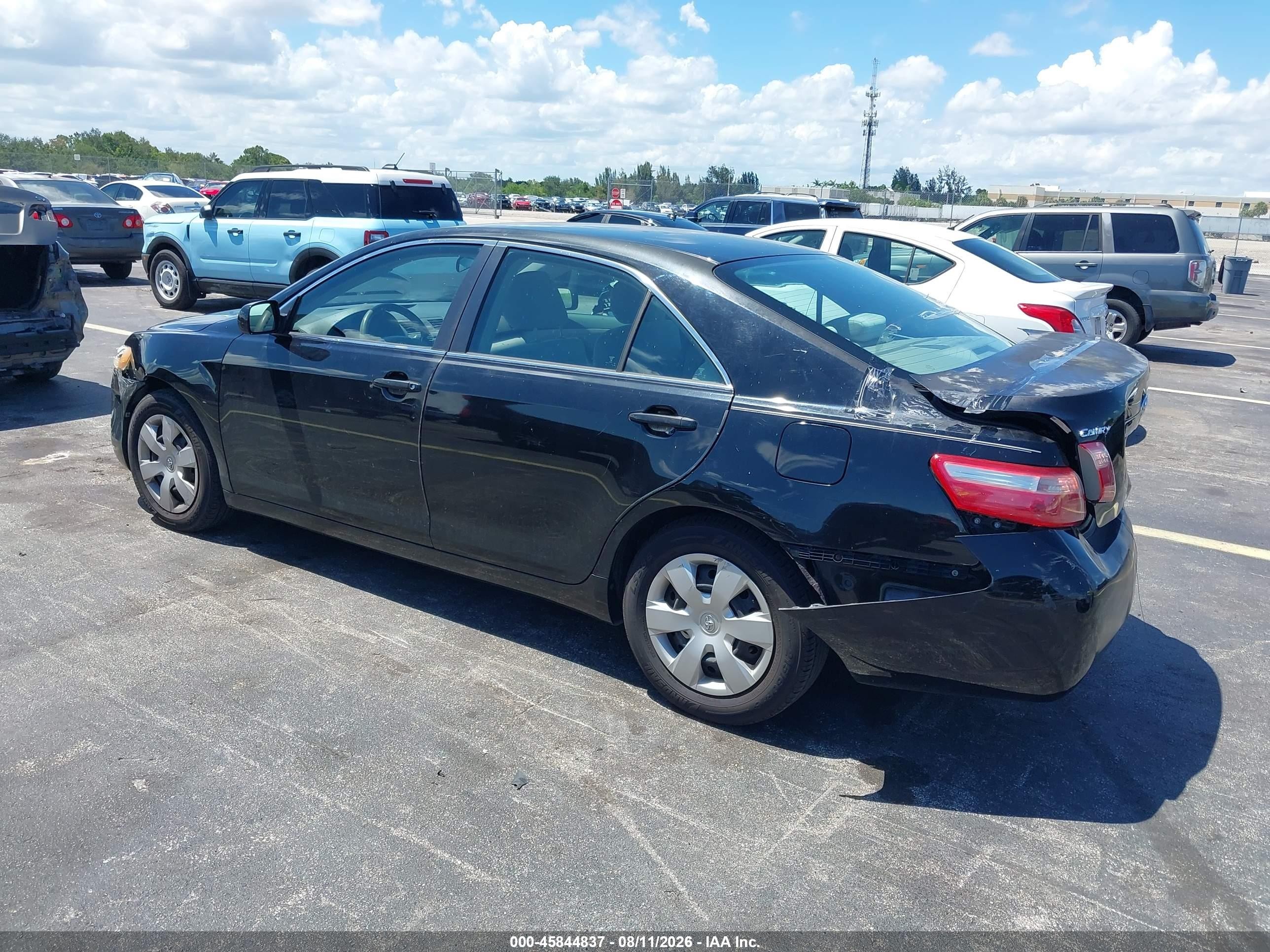2009 Toyota Camry   Черный vin: 4T1BE46K49U380701