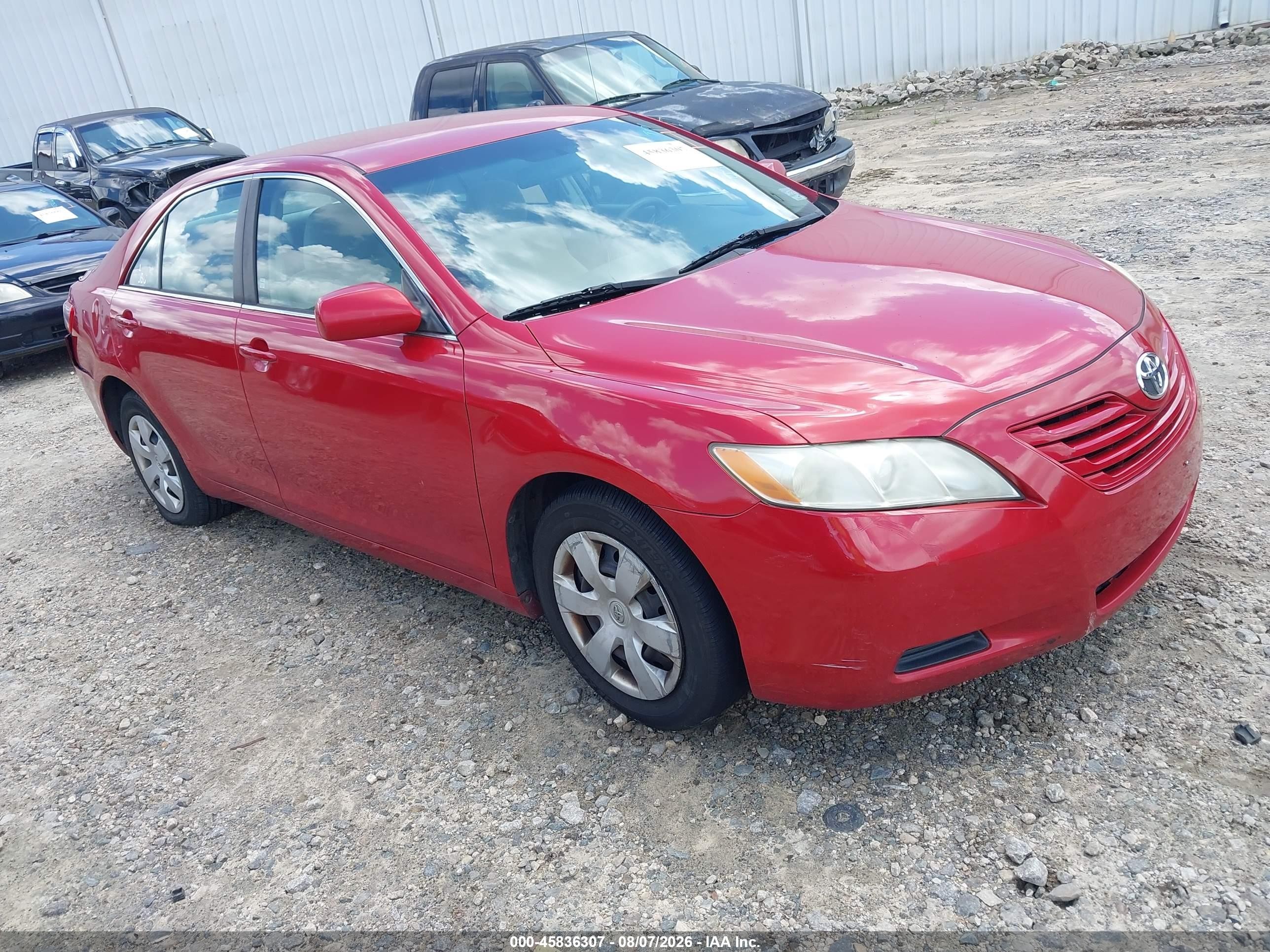 2009 Toyota Camry Le Red vin: 4T1BE46K49U386742