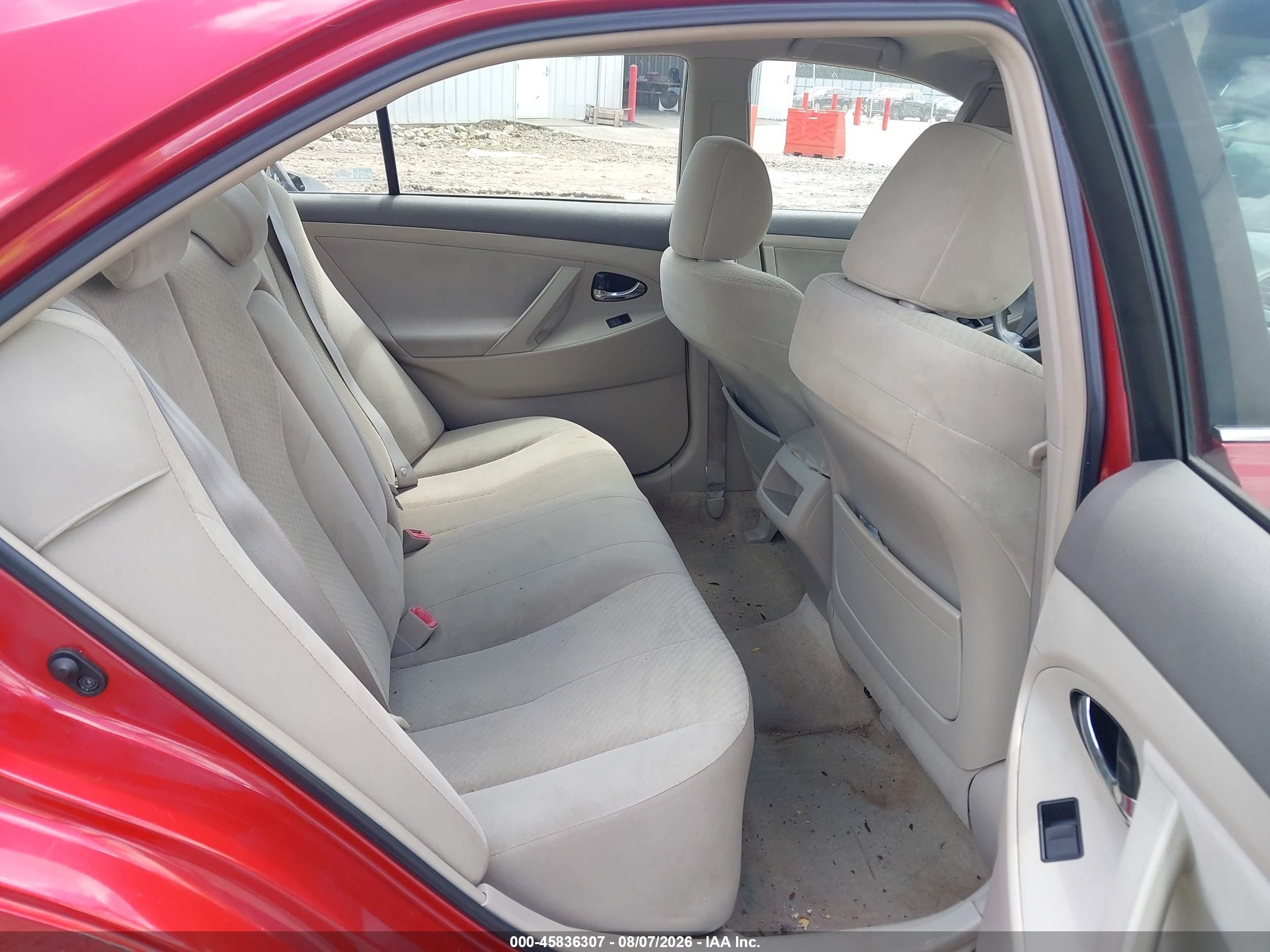 2009 Toyota Camry Le Red vin: 4T1BE46K49U386742