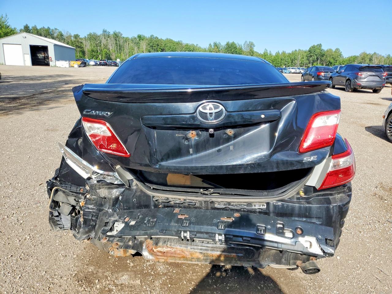 2009 Toyota Camry Se Black vin: 4T1BE46K49U390015