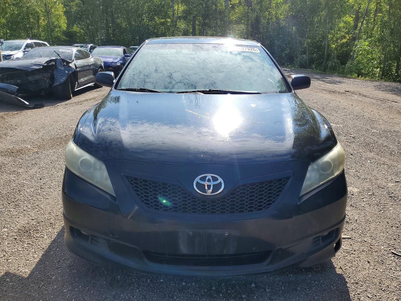 2009 Toyota Camry Se Black vin: 4T1BE46K49U390015