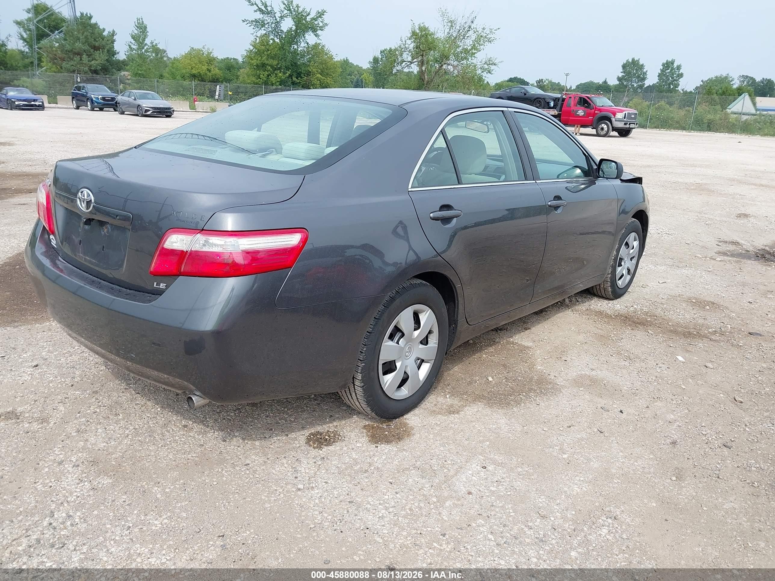 2009 Toyota Camry Le Gray vin: 4T1BE46K49U393707
