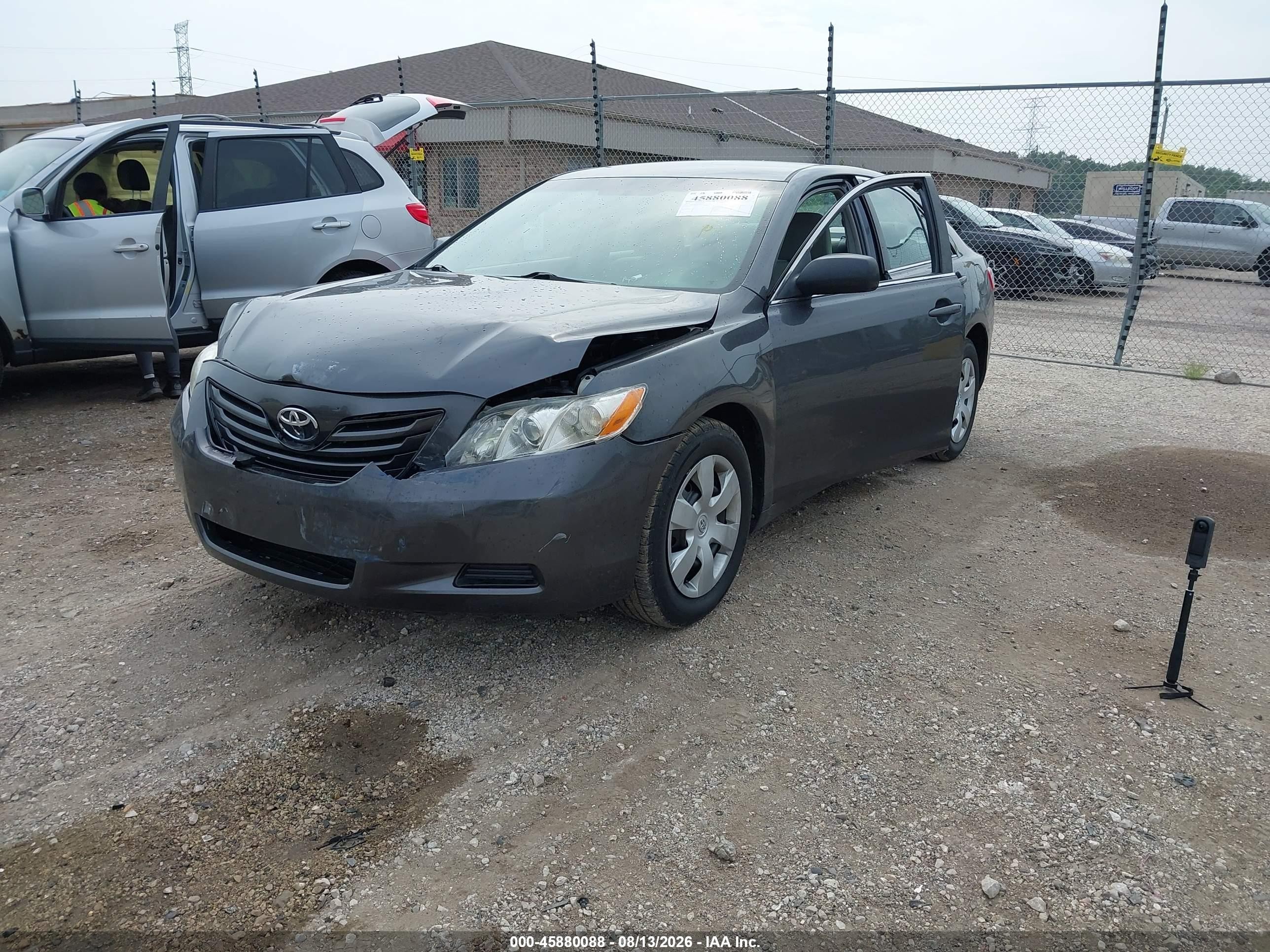 2009 Toyota Camry Le Gray vin: 4T1BE46K49U393707