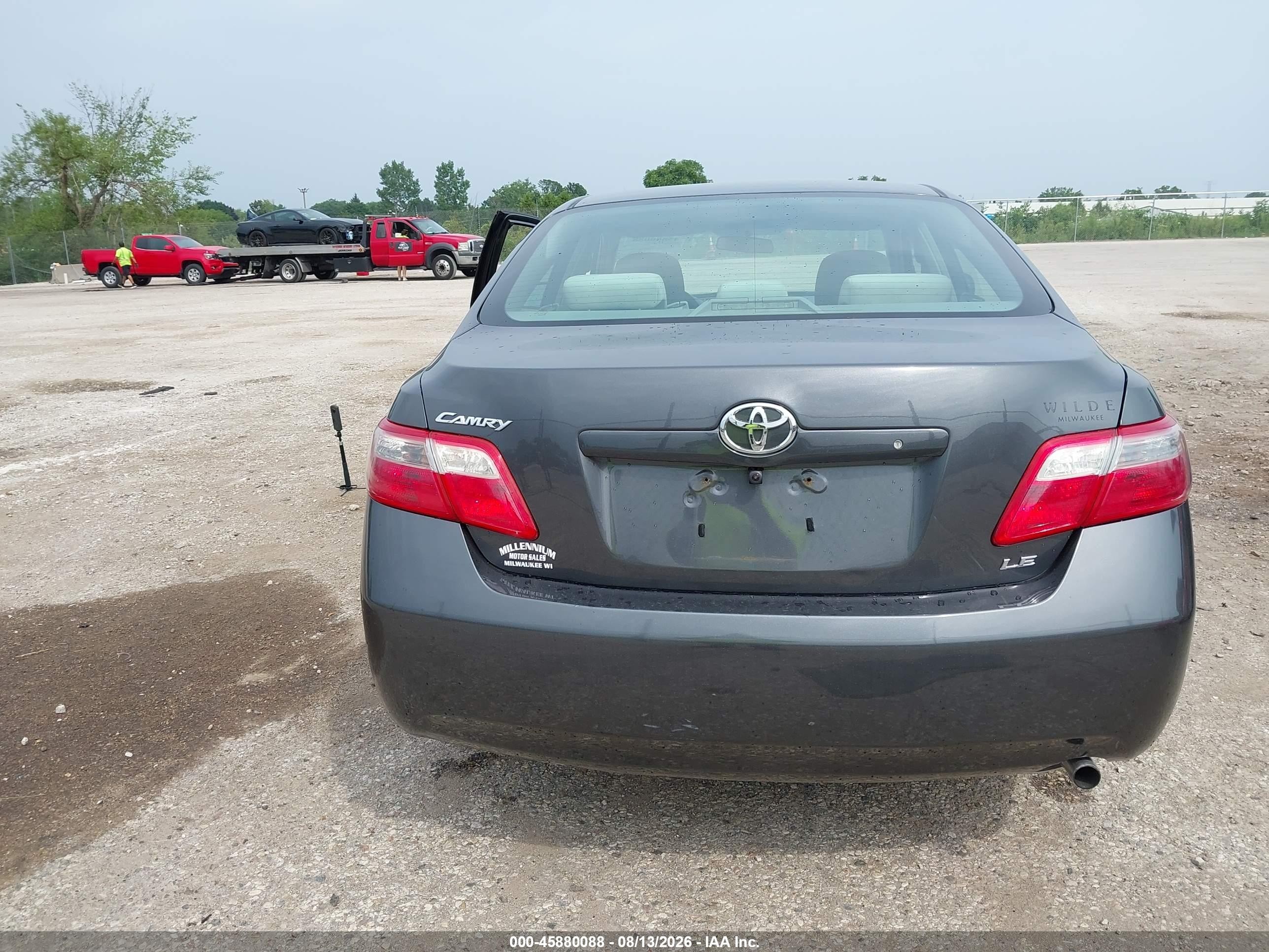 2009 Toyota Camry Le Gray vin: 4T1BE46K49U393707