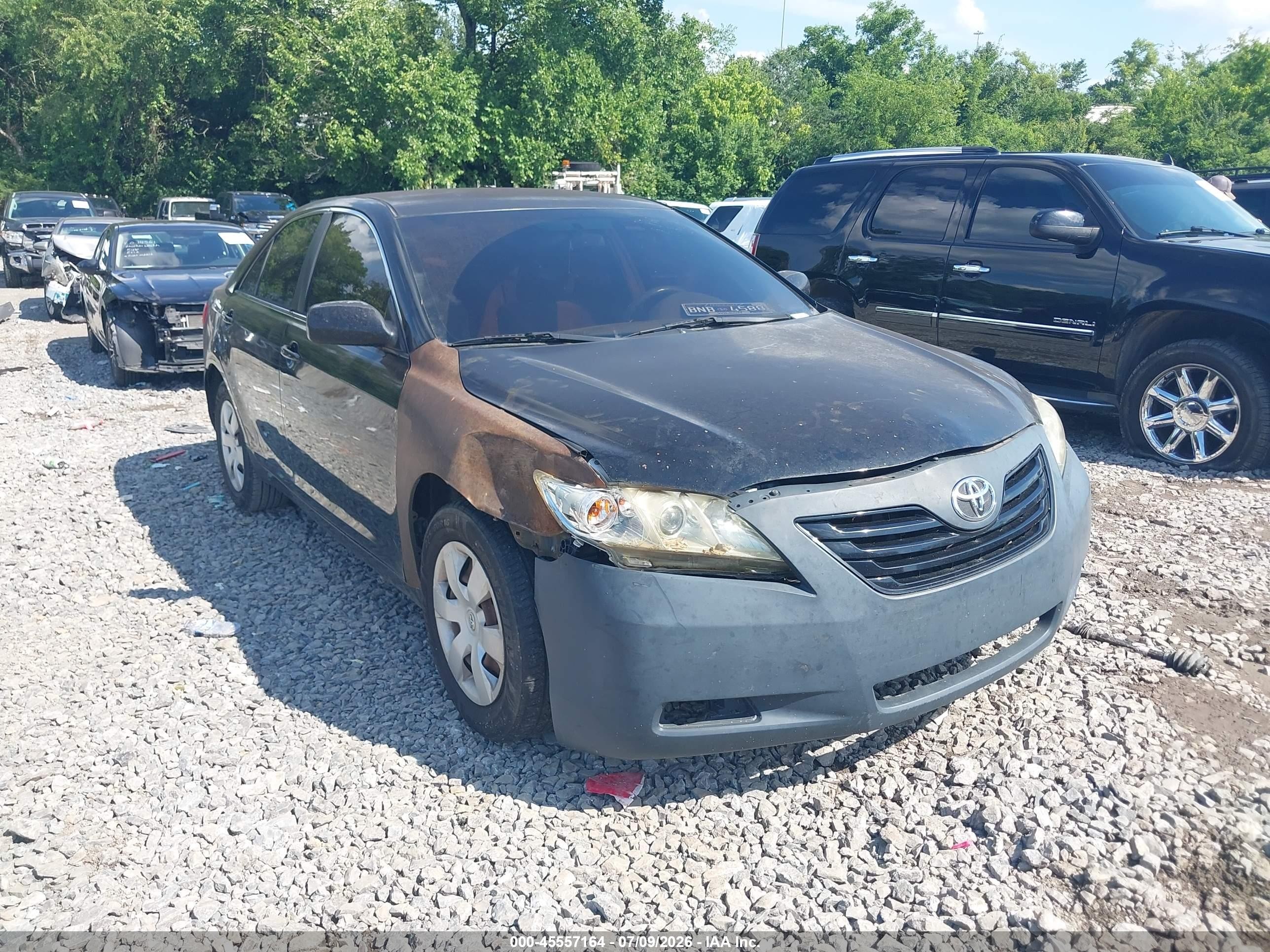 2009 Toyota Camry Black vin: 4T1BE46K49U401000