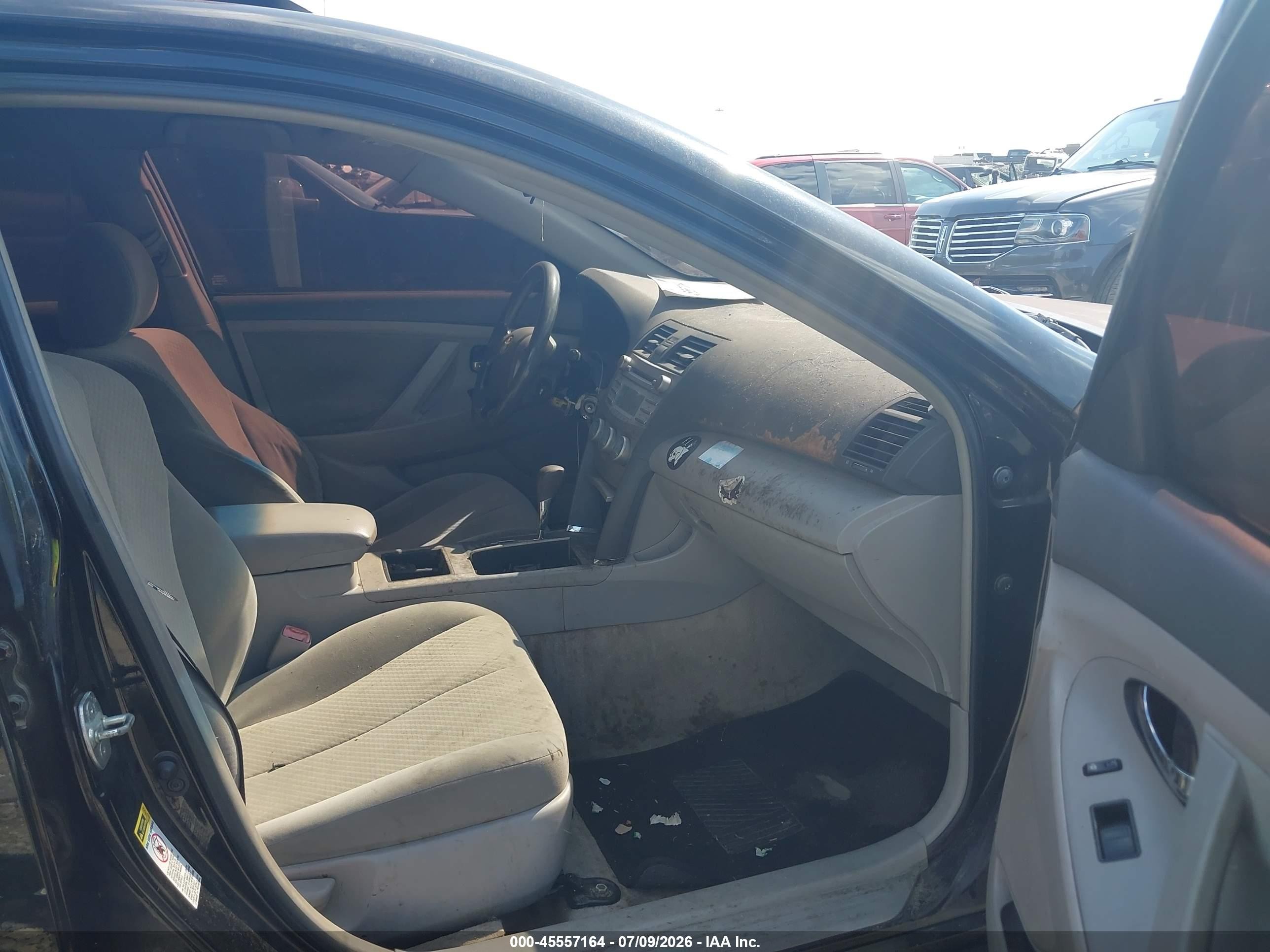 2009 Toyota Camry Black vin: 4T1BE46K49U401000