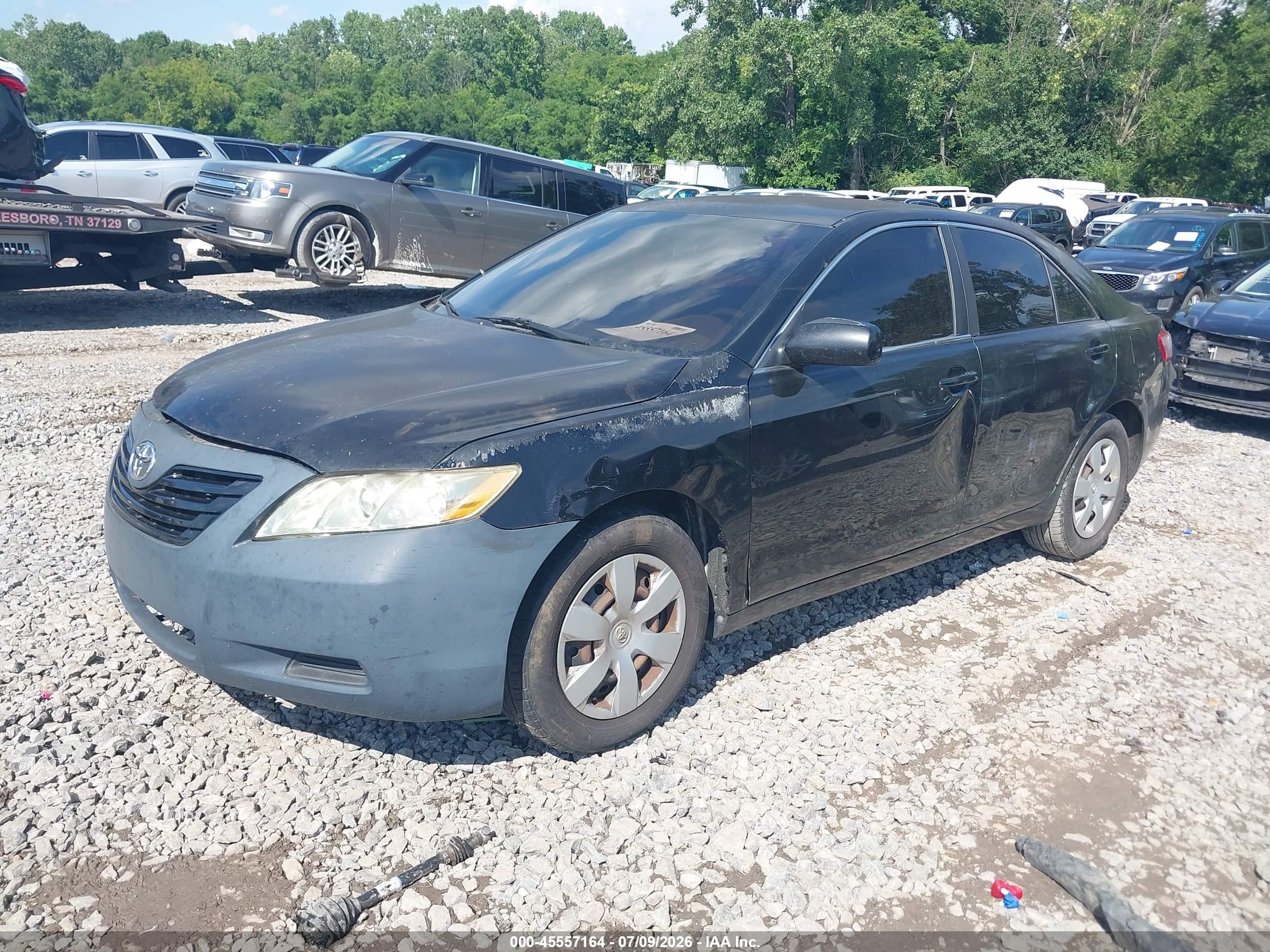 2009 Toyota Camry Black vin: 4T1BE46K49U401000